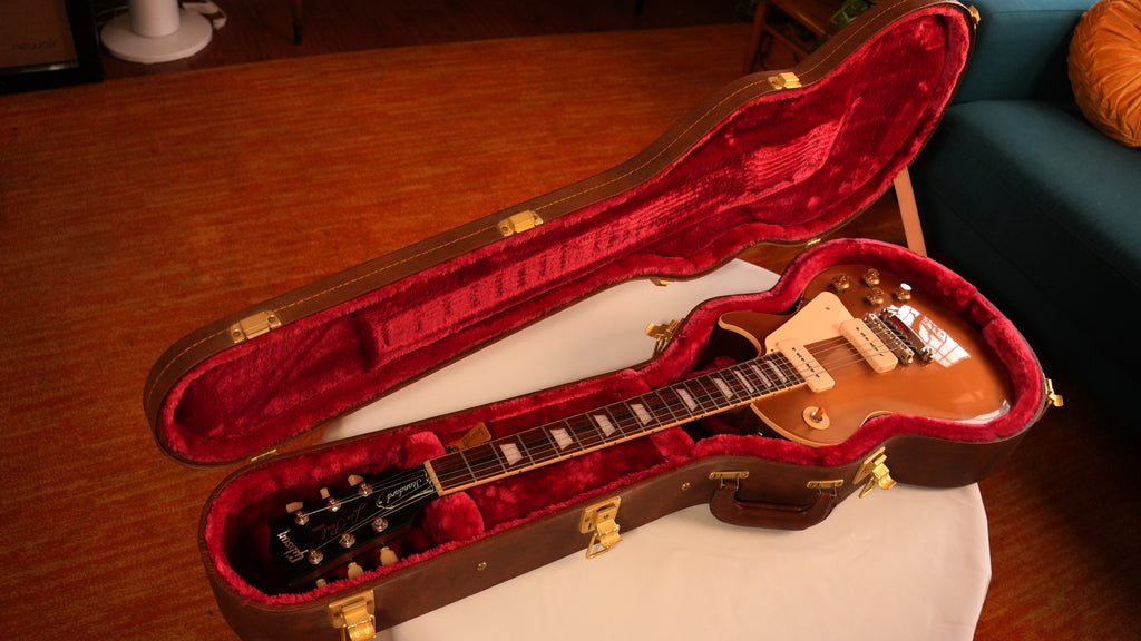 SOLD - 2023 Gibson Les Paul Standard '50s Gold Top with P-90's