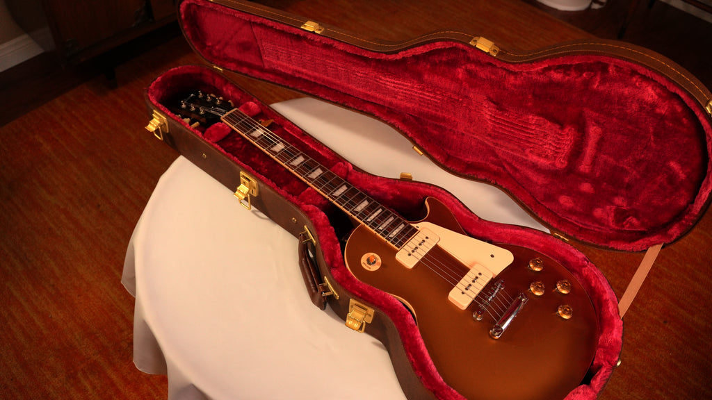 SOLD - 2023 Gibson Les Paul Standard '50s Gold Top with P-90's