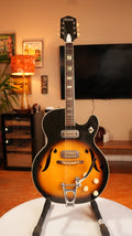 1966 Harmony H70 Meteor with Bigsby - Sunburst