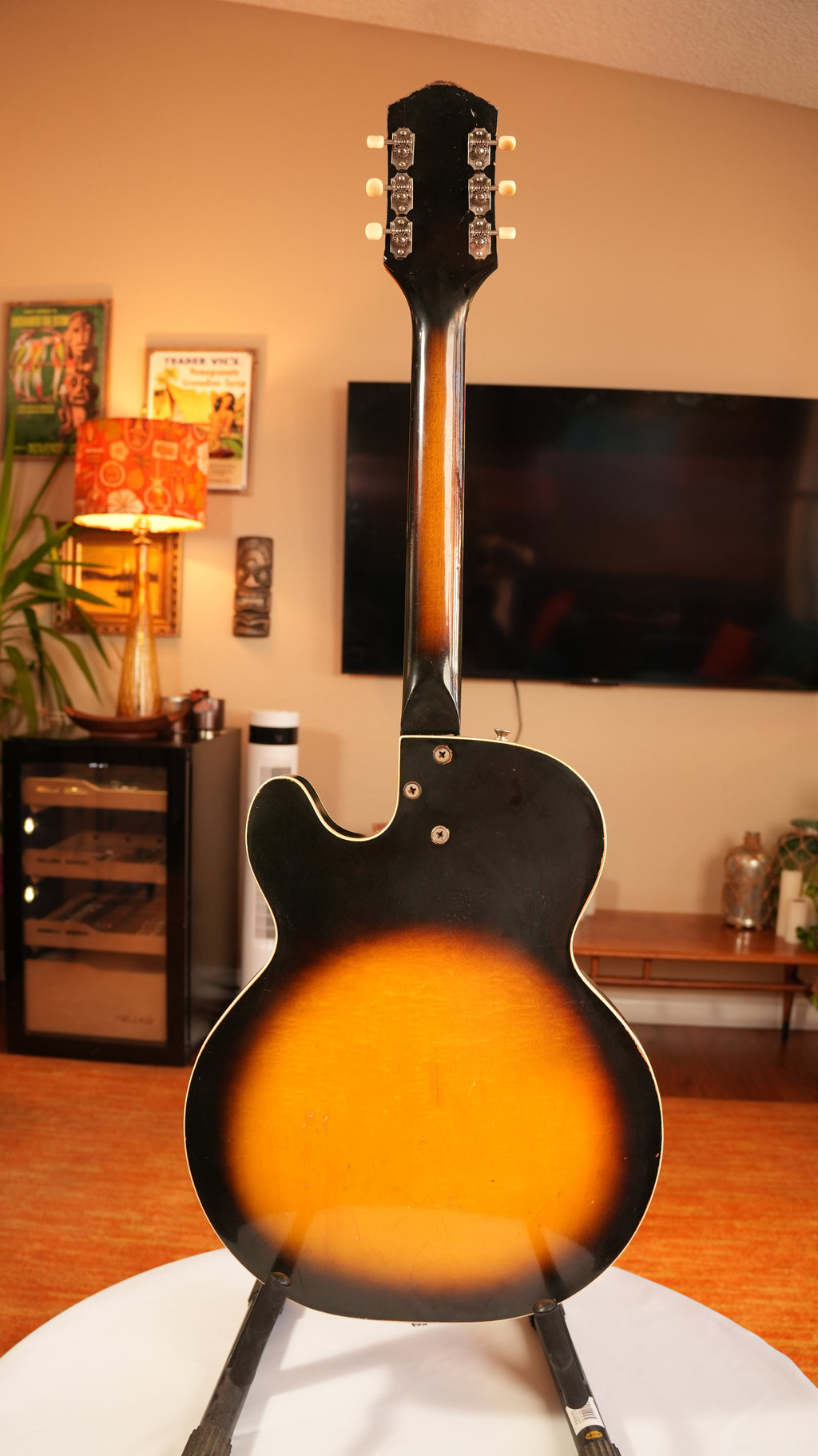 1966 Harmony H70 Meteor with Bigsby - Sunburst