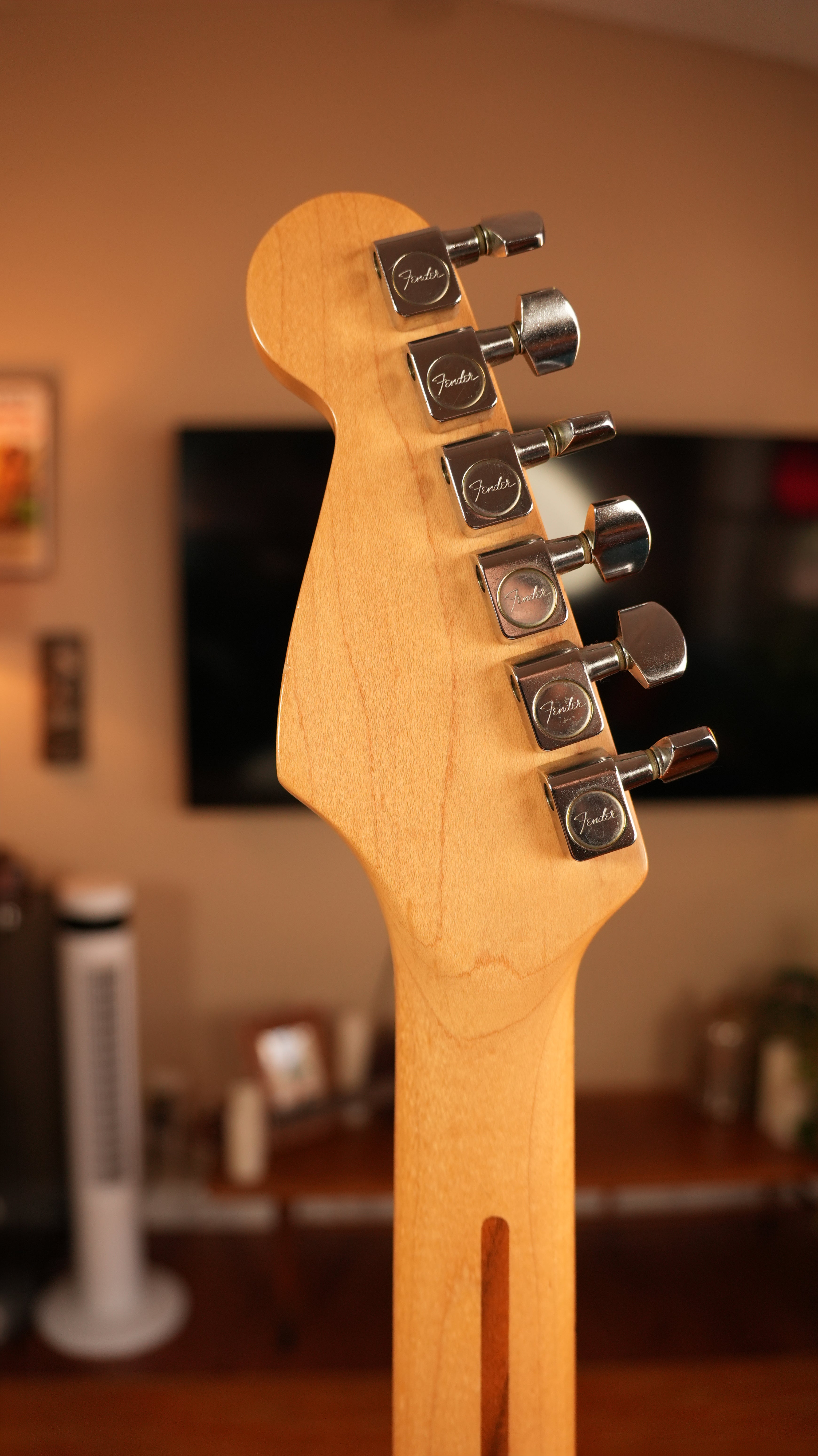 SOLD - 1989 Fender American Standard Stratocaster with Maple Fretboard - Black