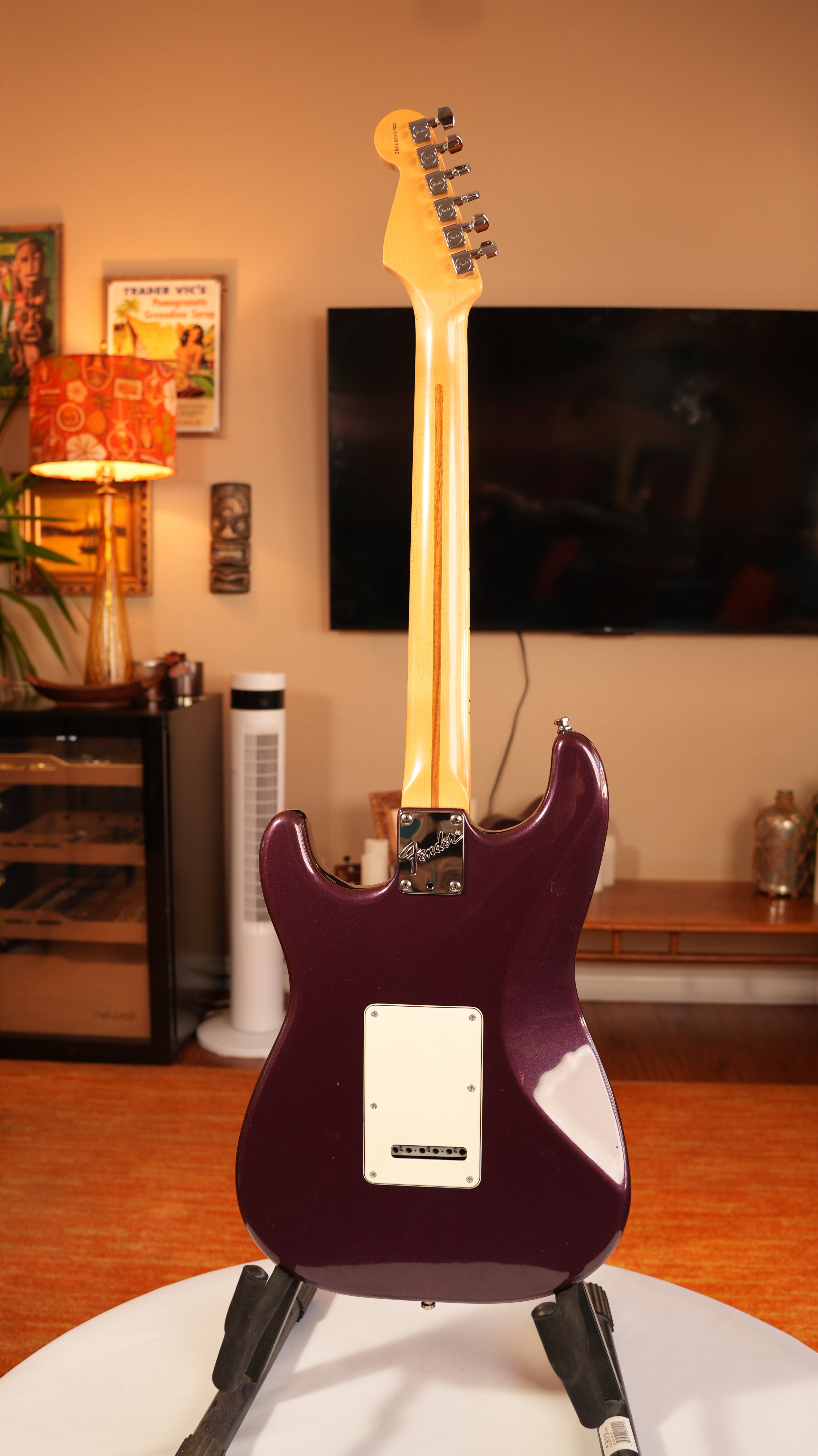 SOLD - 1998 Fender American Standard Stratocaster - Midnight Wine