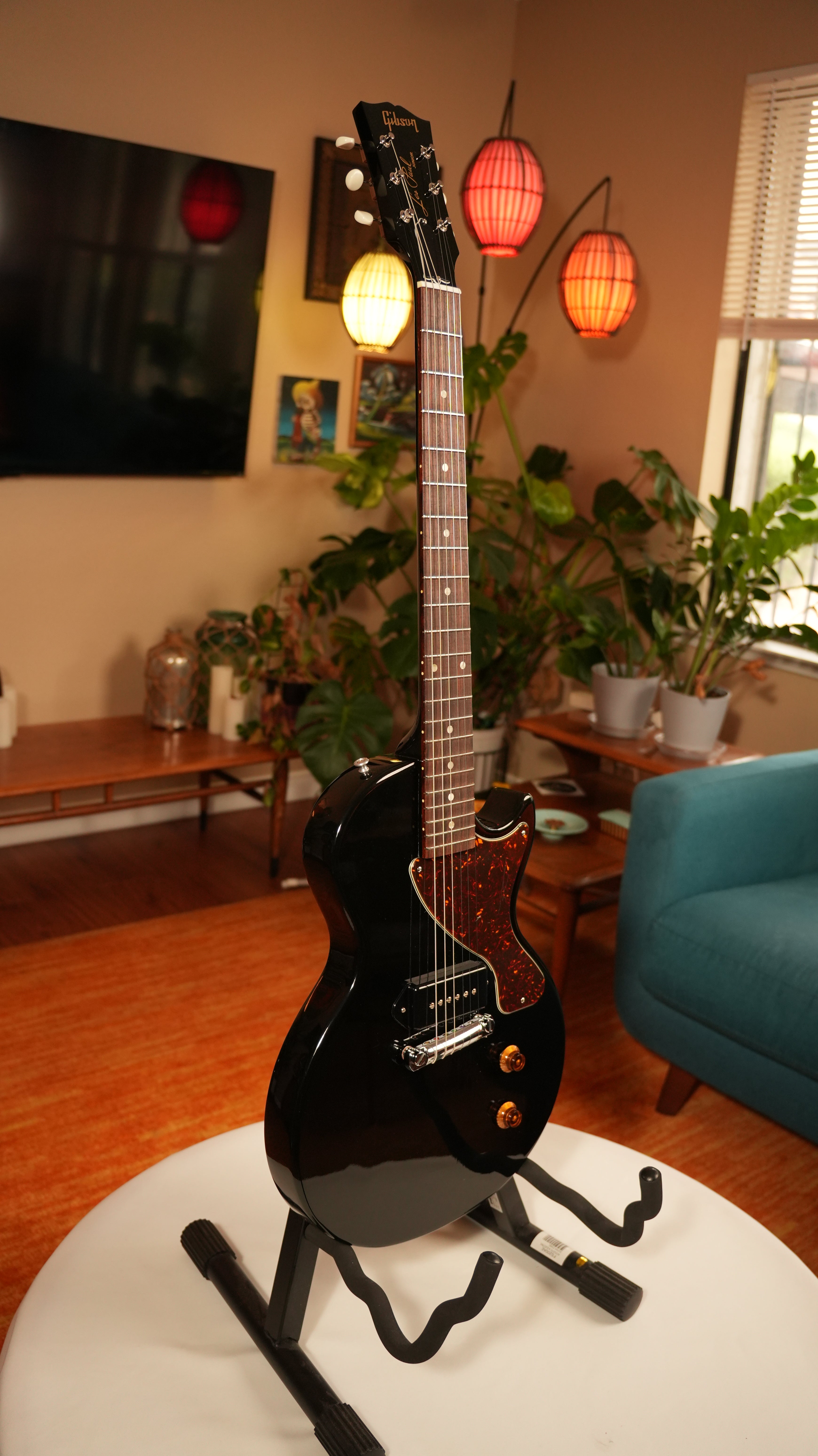 SOLD - 2009 Gibson "Billie Joe Armstrong" Les Paul Junior - Ebony w/ OHSC