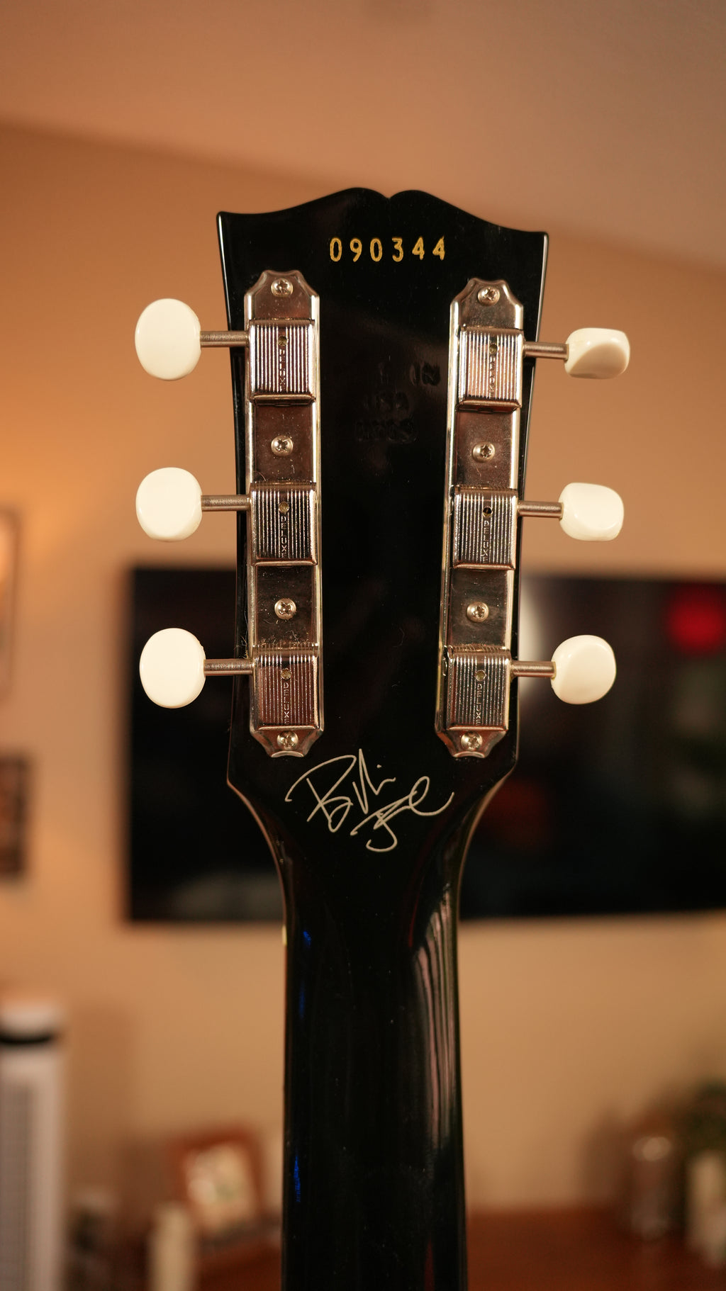 SOLD - 2009 Gibson "Billie Joe Armstrong" Les Paul Junior - Ebony w/ OHSC