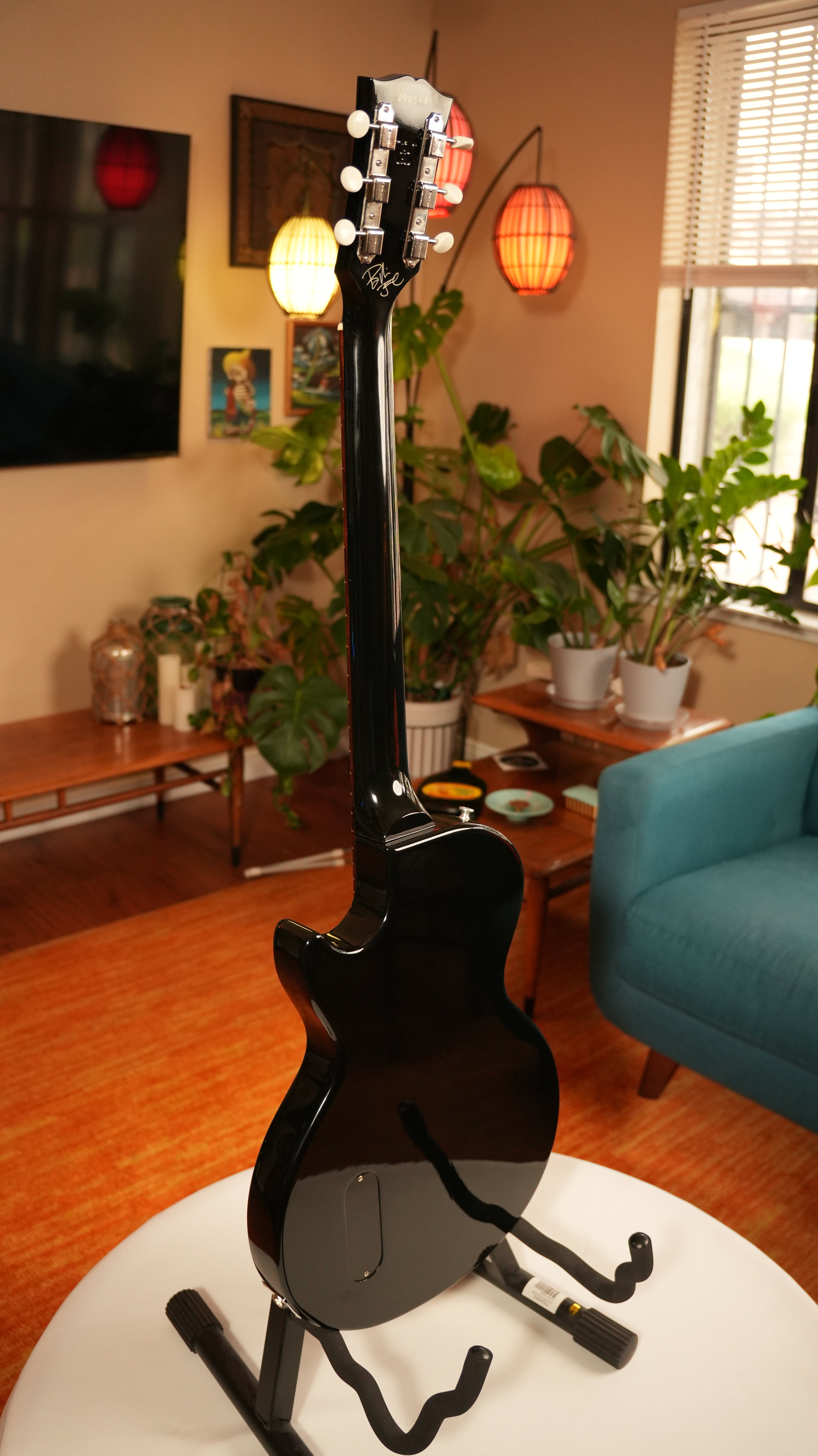SOLD - 2009 Gibson "Billie Joe Armstrong" Les Paul Junior - Ebony w/ OHSC
