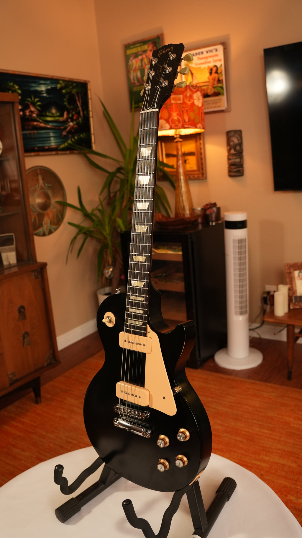 SOLD - 2011 Gibson Les Paul Studio '60s Tribute - Worn Ebony