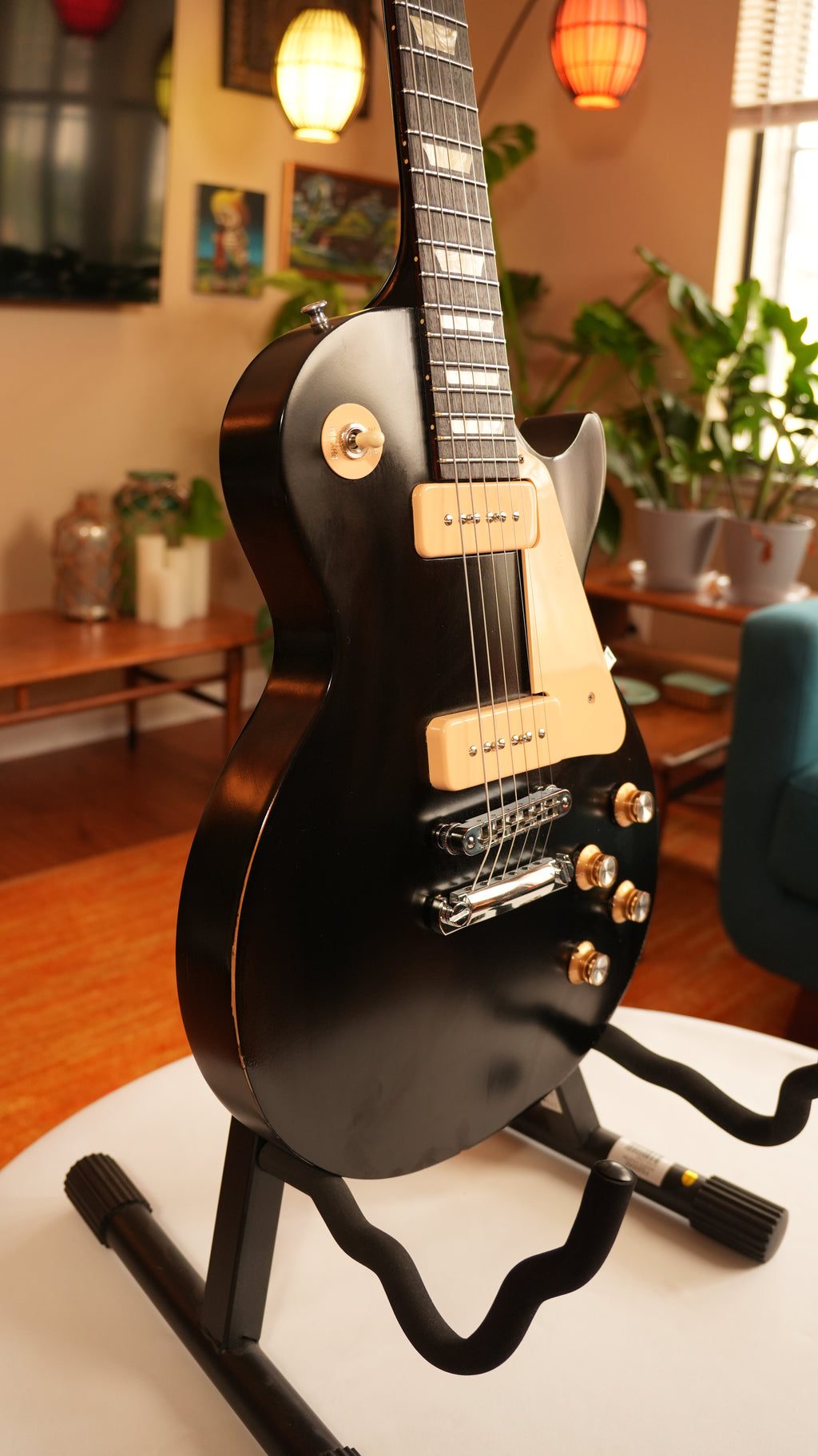 SOLD - 2011 Gibson Les Paul Studio '60s Tribute - Worn Ebony