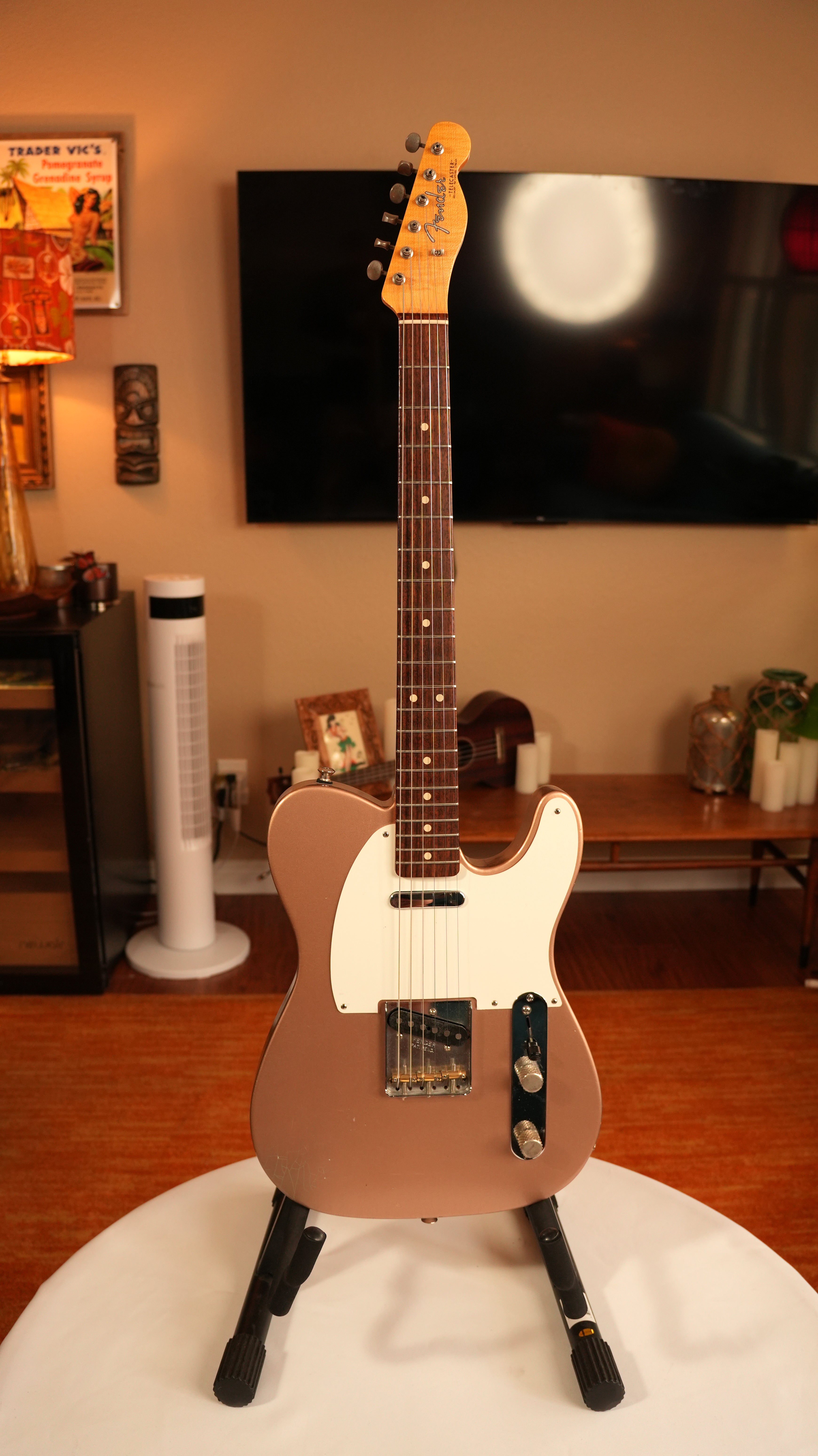 2019 Fender Custom Shop Limited Edition 55 Telecaster Journeyman Relic Aged Copper w/case
