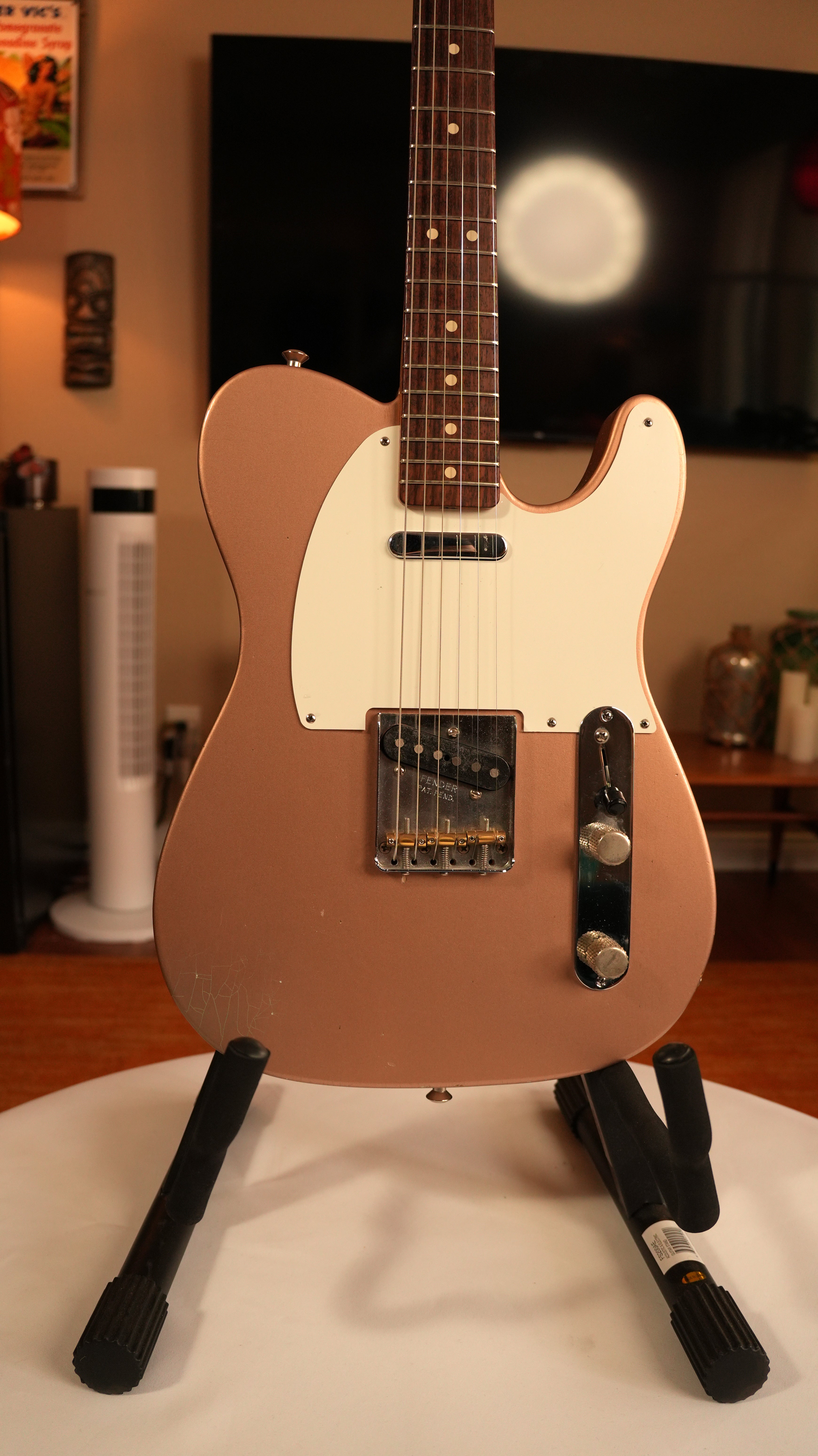 2019 Fender Custom Shop Limited Edition 55 Telecaster Journeyman Relic Aged Copper w/case