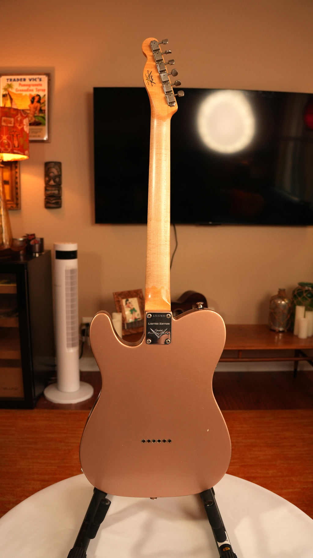 2019 Fender Custom Shop Limited Edition 55 Telecaster Journeyman Relic Aged Copper w/case