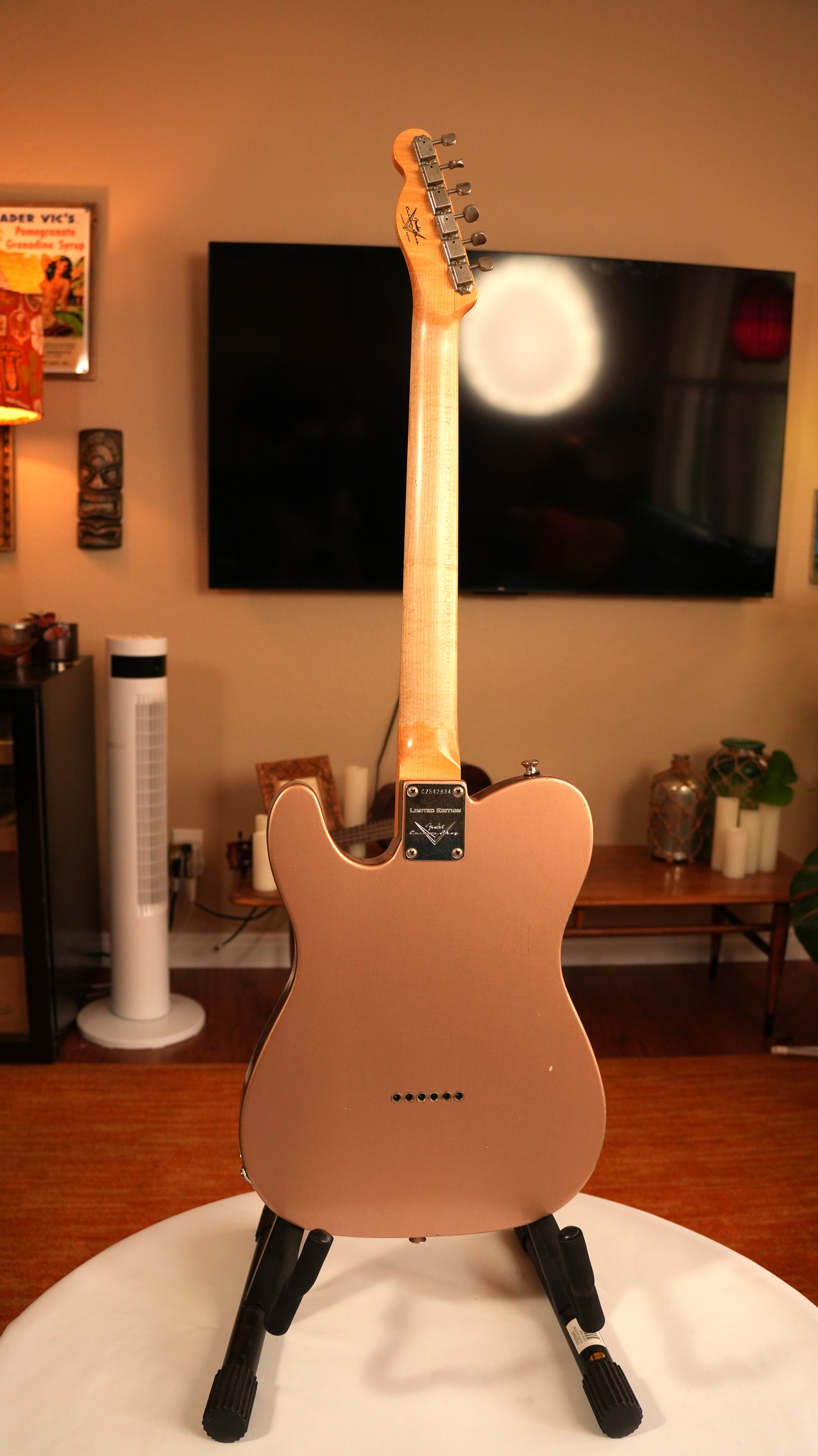 2019 Fender Custom Shop Limited Edition 55 Telecaster Journeyman Relic Aged Copper w/case