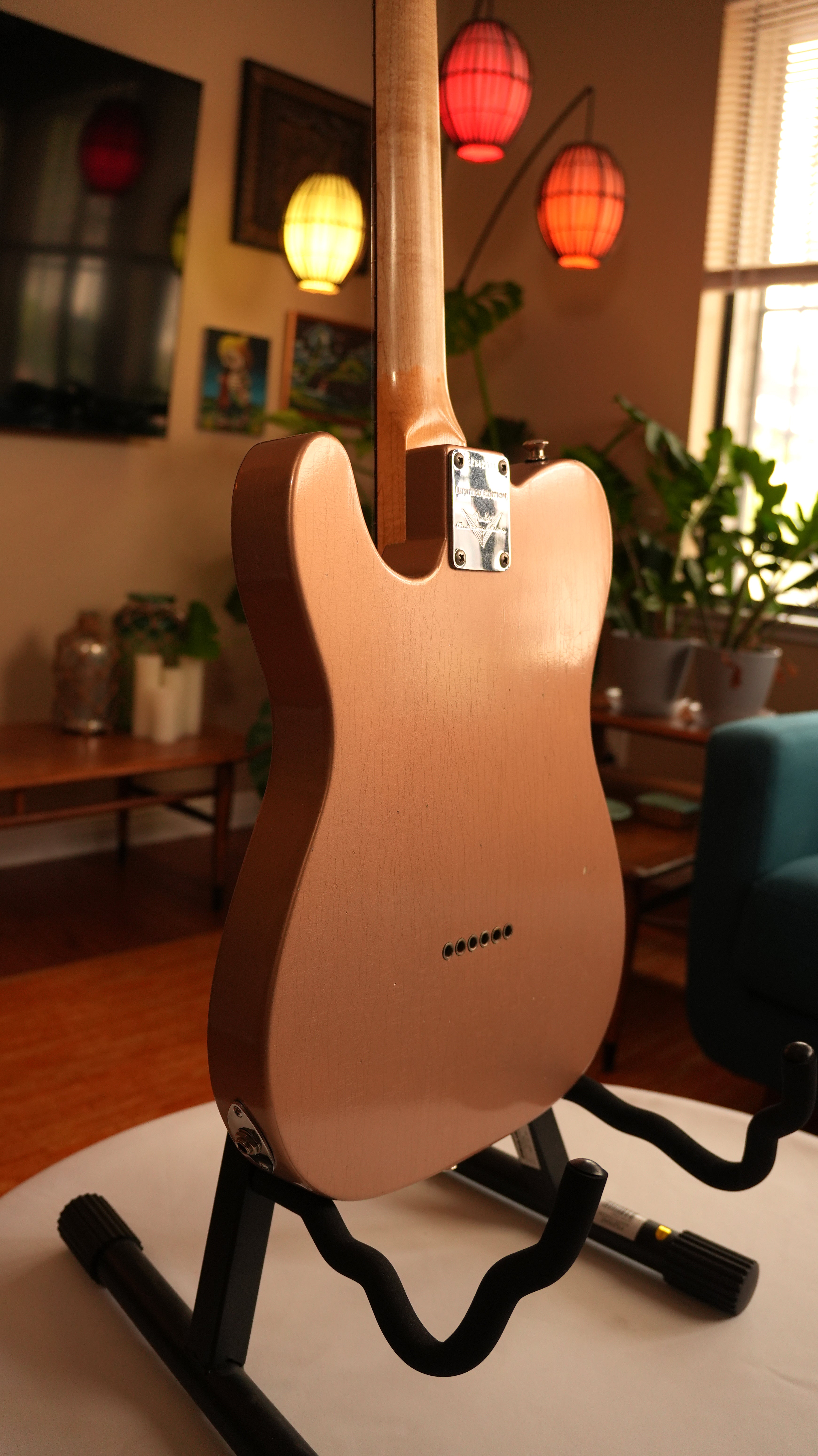 2019 Fender Custom Shop Limited Edition 55 Telecaster Journeyman Relic Aged Copper w/case