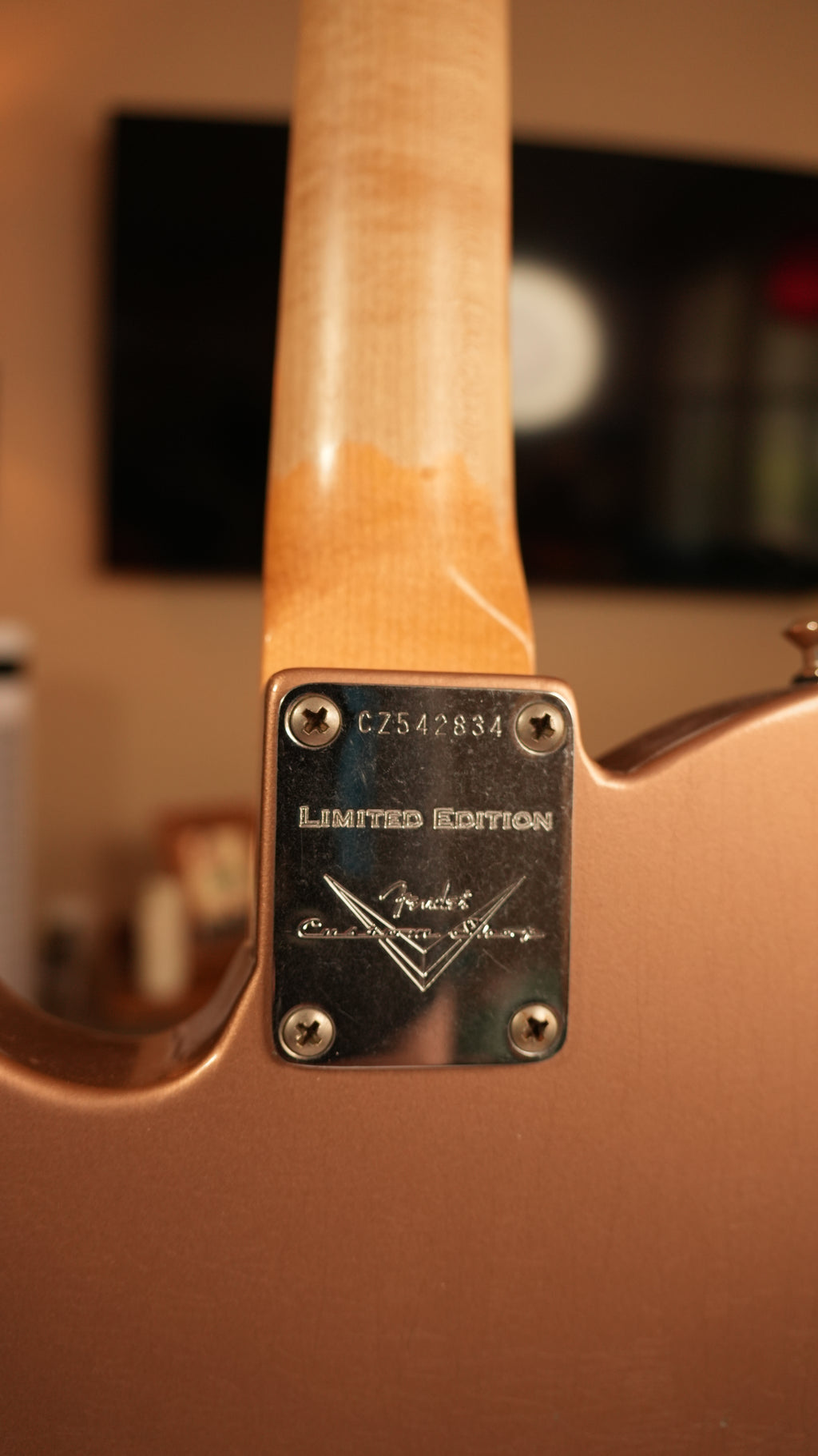 2019 Fender Custom Shop Limited Edition 55 Telecaster Journeyman Relic Aged Copper w/case