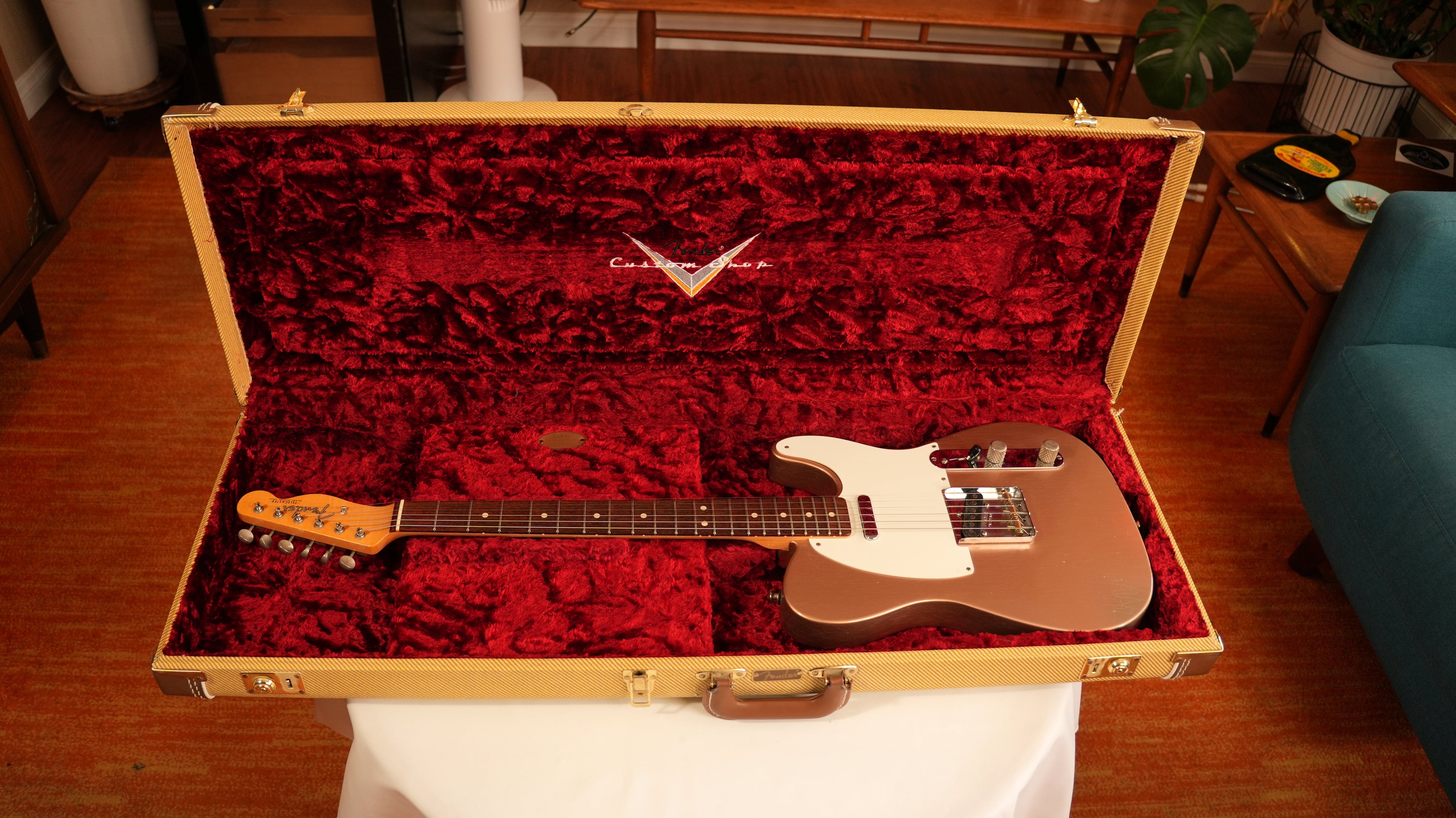 2019 Fender Custom Shop Limited Edition 55 Telecaster Journeyman Relic Aged Copper w/case