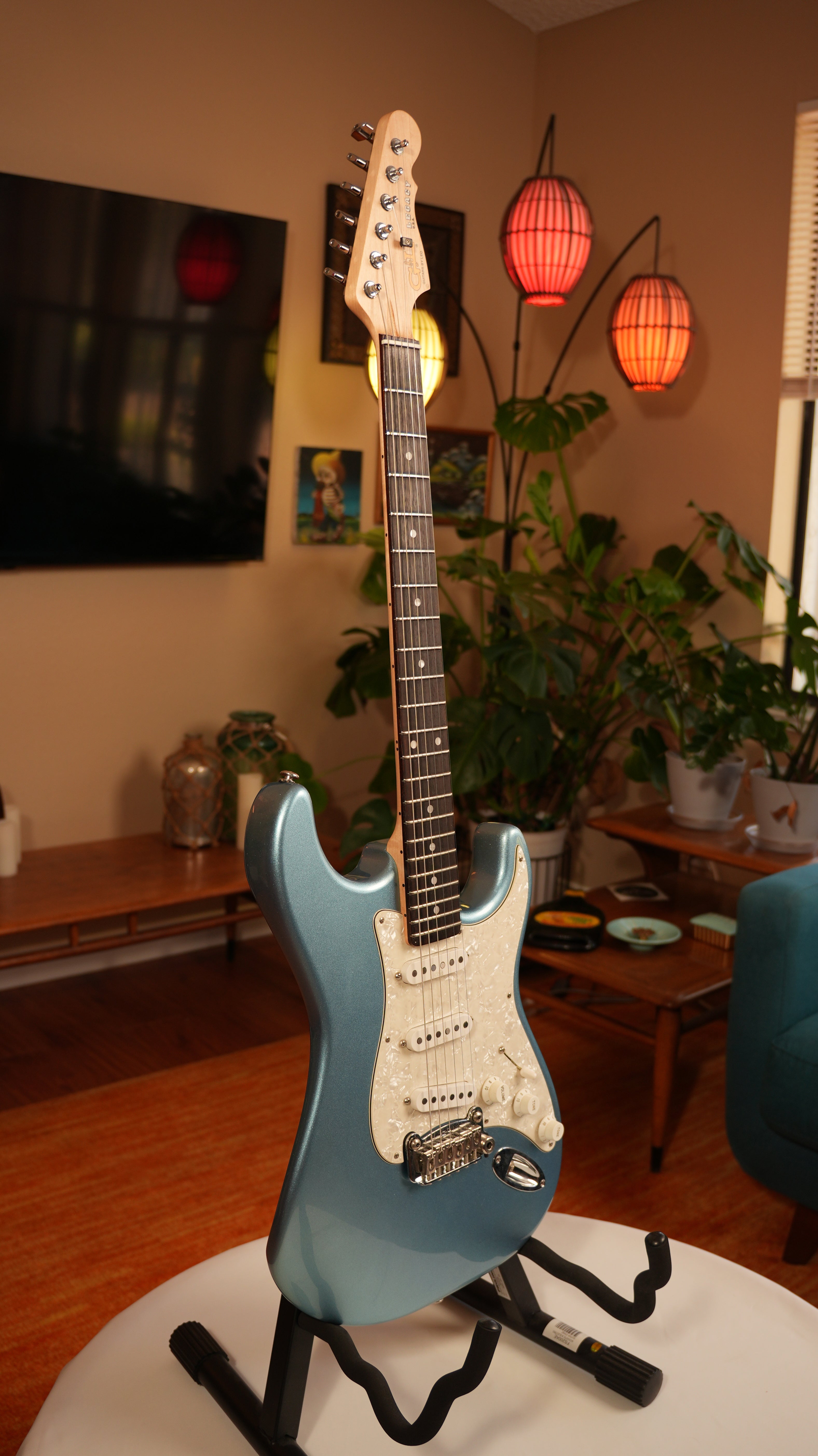 2001 G&L Legacy USA - Lake Placid Blue Metallic