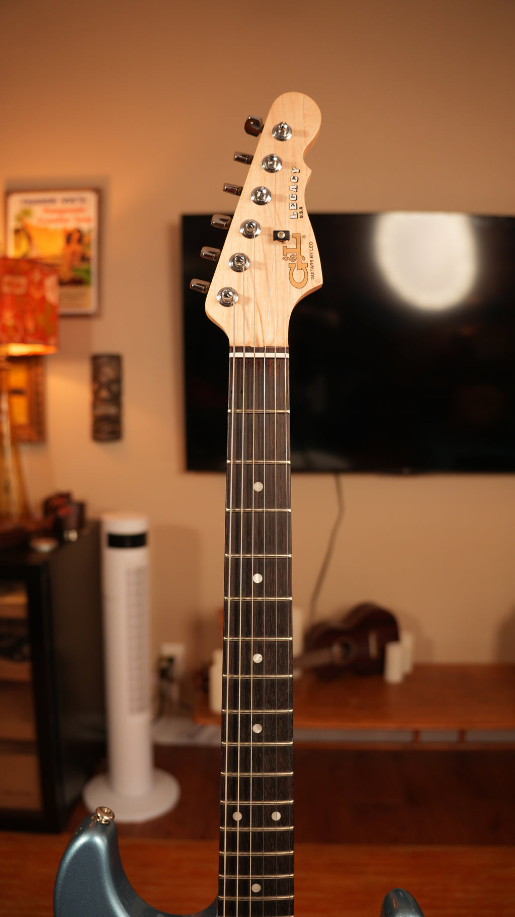 2001 G&L Legacy USA - Lake Placid Blue Metallic