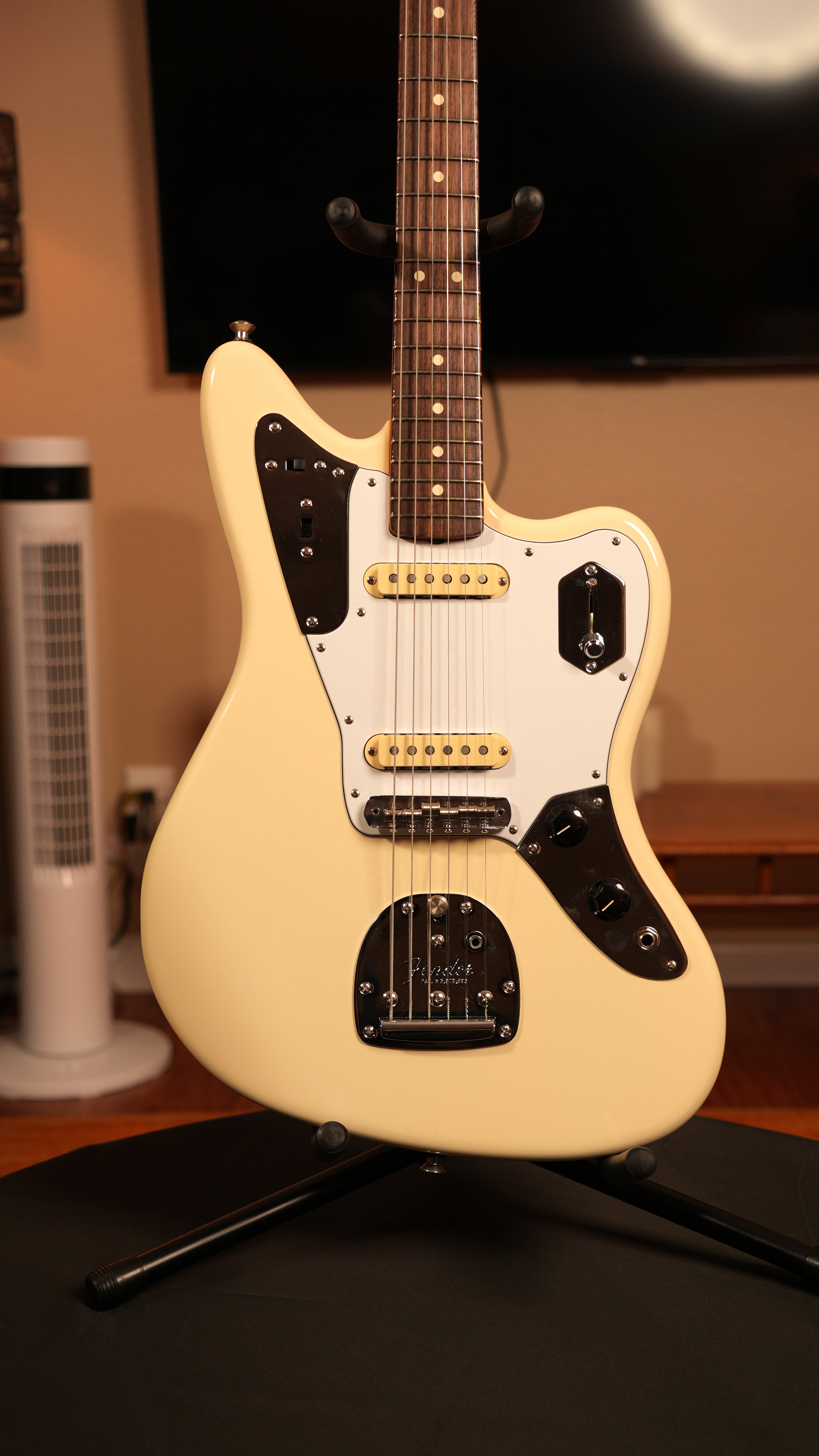2019 Fender Johnny Marr Signature Jaguar - Olympic White