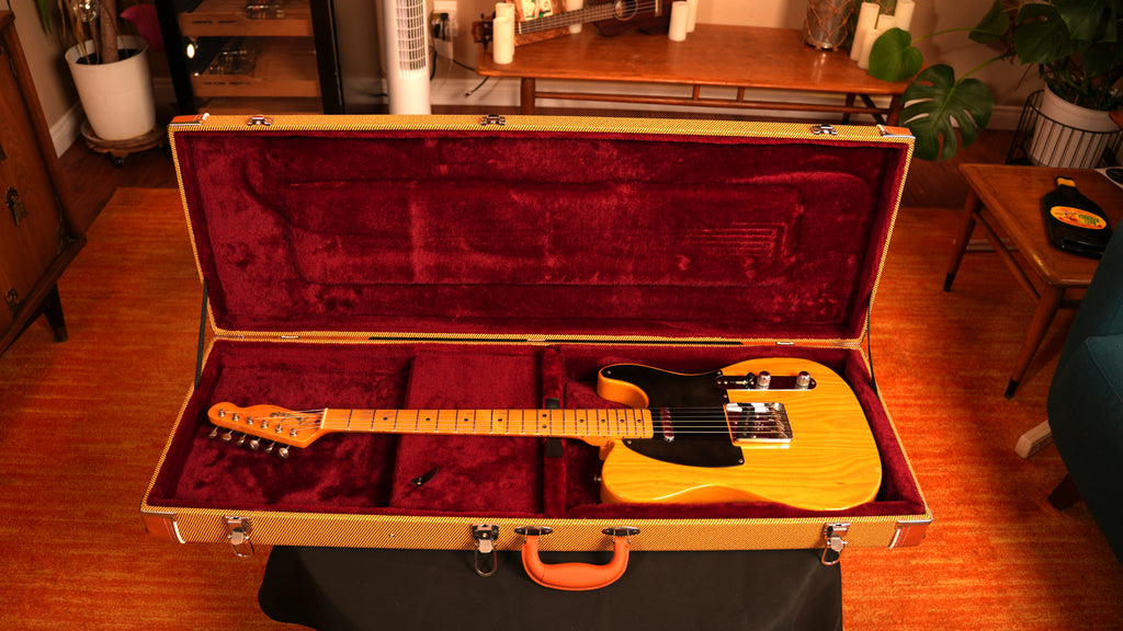 1982 Fender American Vintage '52 Telecaster Reissue (First Year Fullerton) – All Original w/ Tweed Hardshell Case