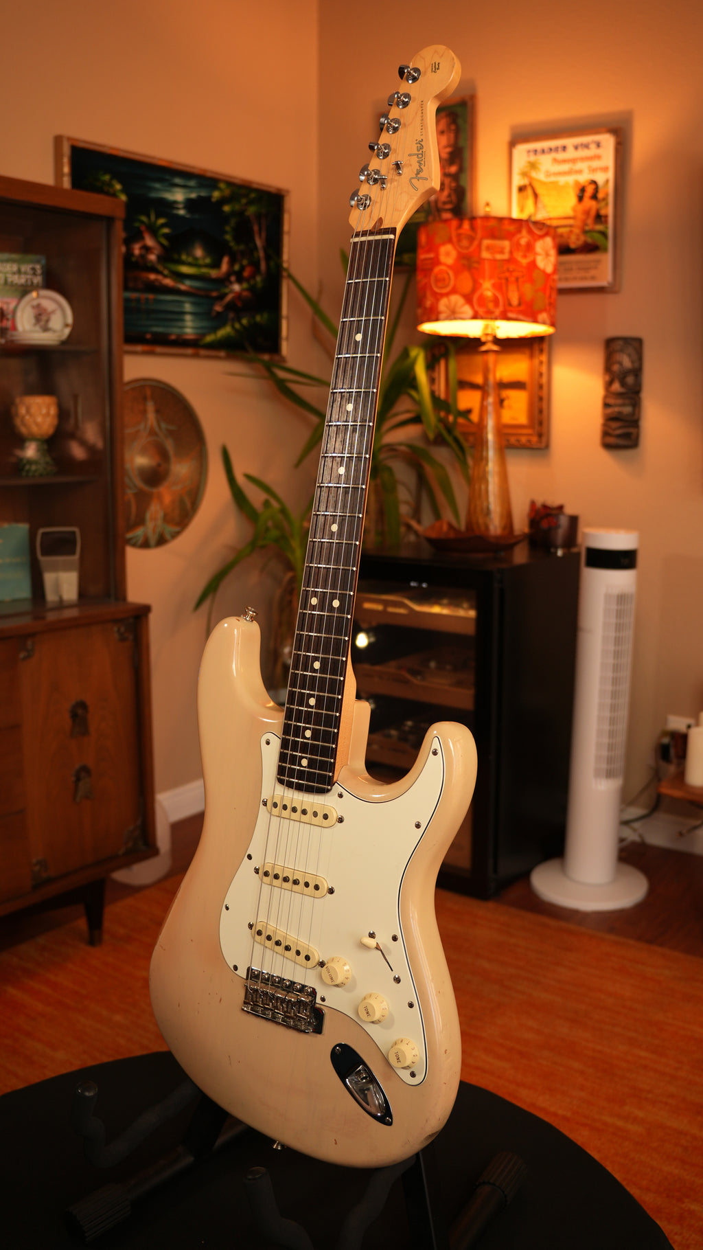 2002 Fender Highway One Stratocaster USA – Honey Blonde / Natural "Honest" Relic / All Original w/ Fender Poodle Case