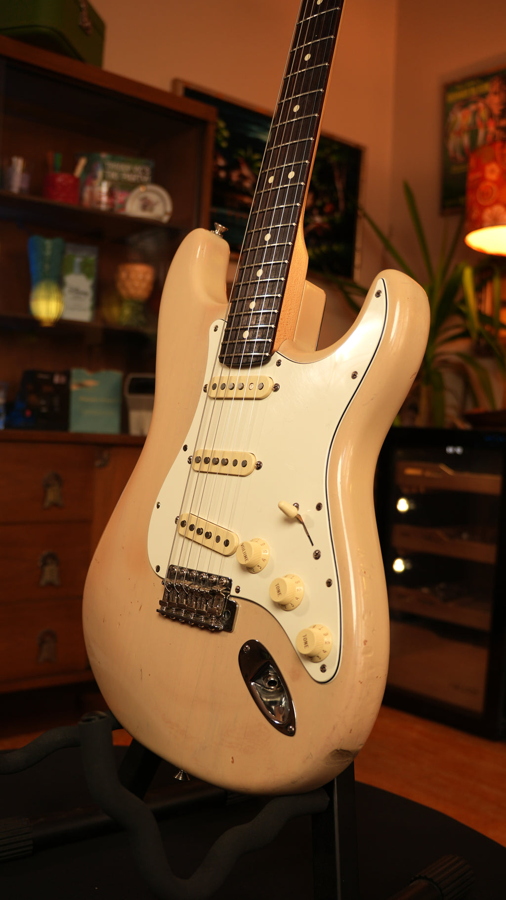 2002 Fender Highway One Stratocaster USA – Honey Blonde / Natural "Honest" Relic / All Original w/ Fender Poodle Case