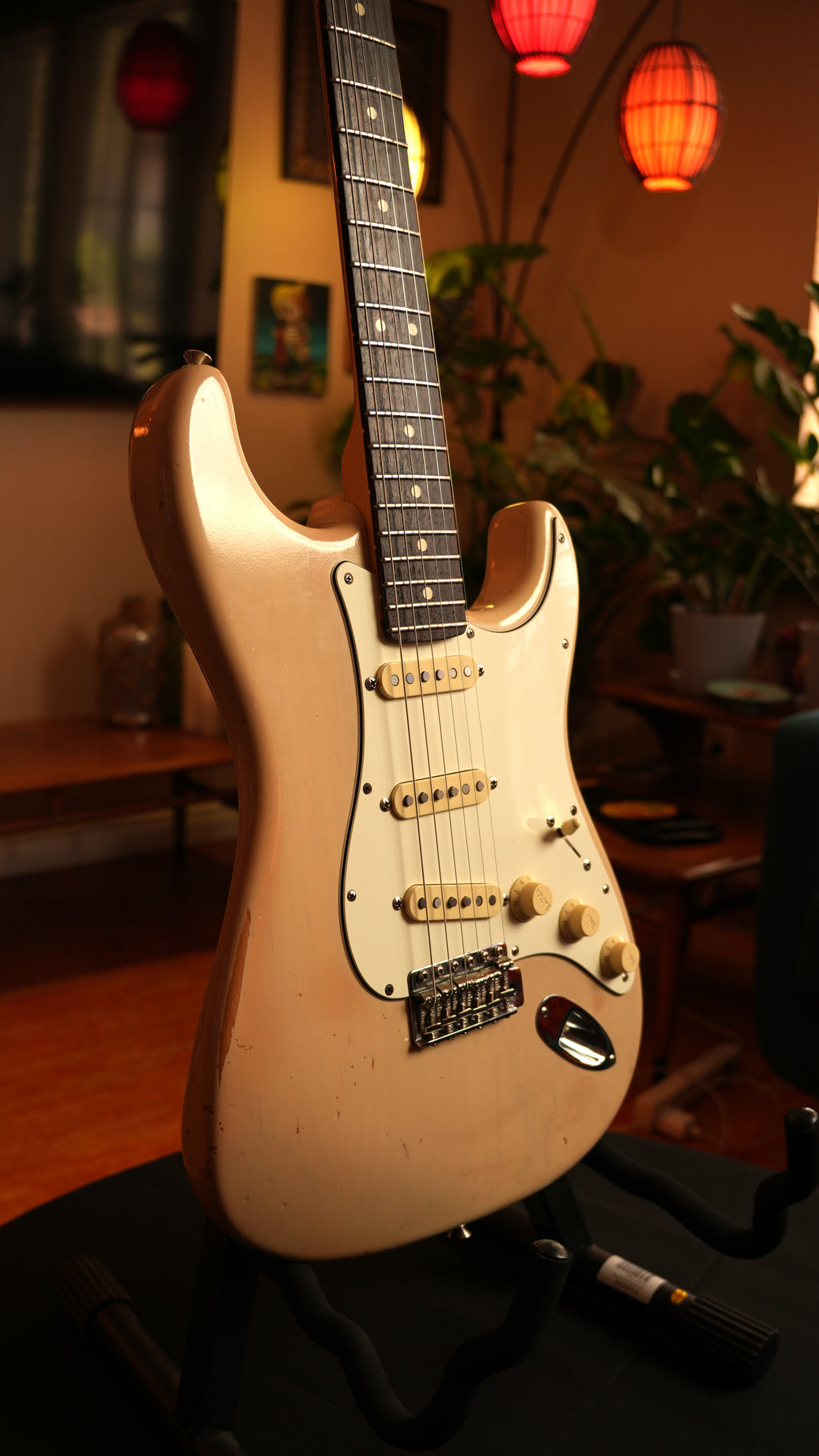 2002 Fender Highway One Stratocaster USA – Honey Blonde / Natural "Honest" Relic / All Original w/ Fender Poodle Case