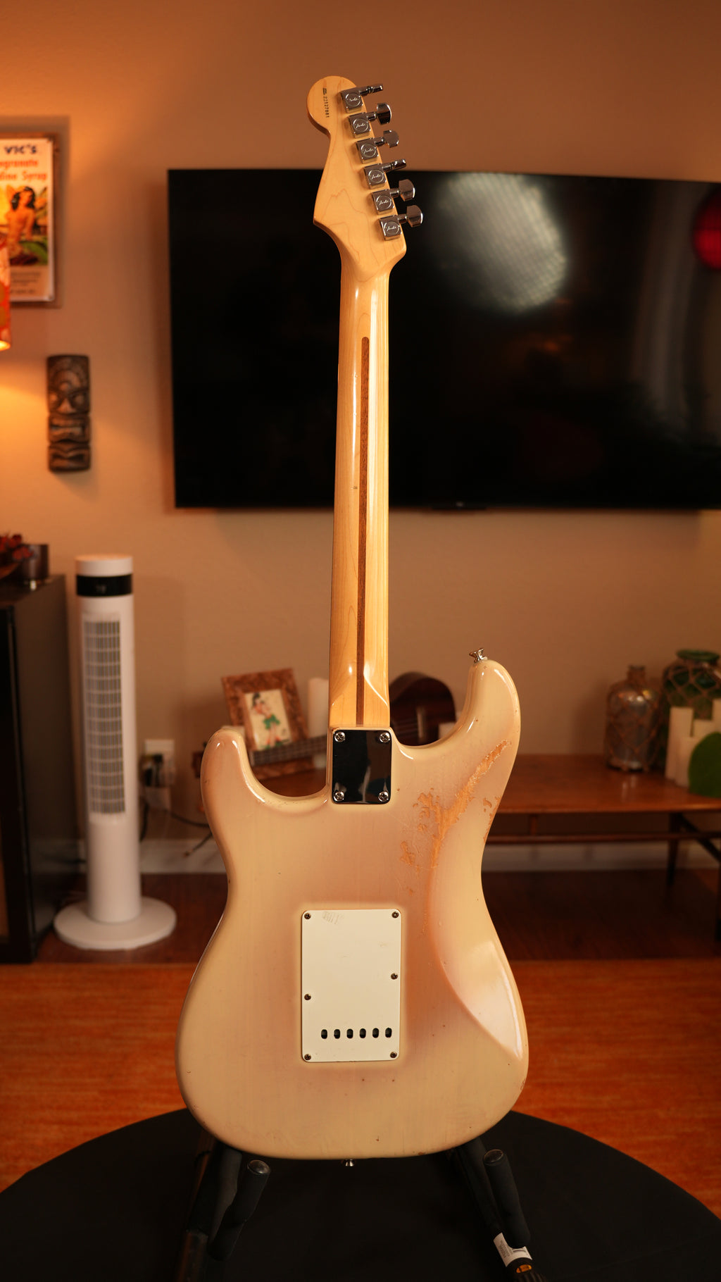 2002 Fender Highway One Stratocaster USA – Honey Blonde / Natural "Honest" Relic / All Original w/ Fender Poodle Case