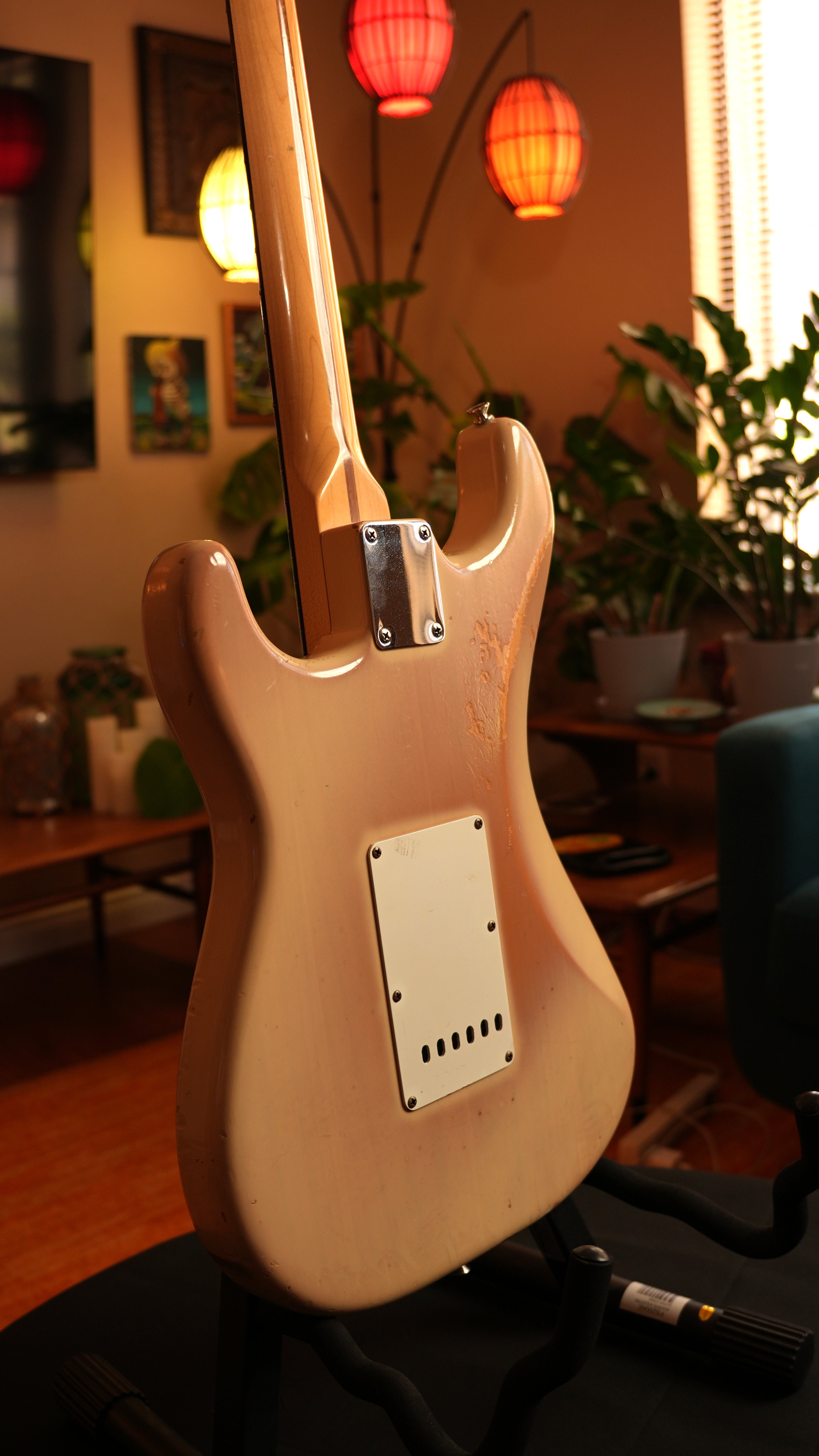 2002 Fender Highway One Stratocaster USA – Honey Blonde / Natural "Honest" Relic / All Original w/ Fender Poodle Case