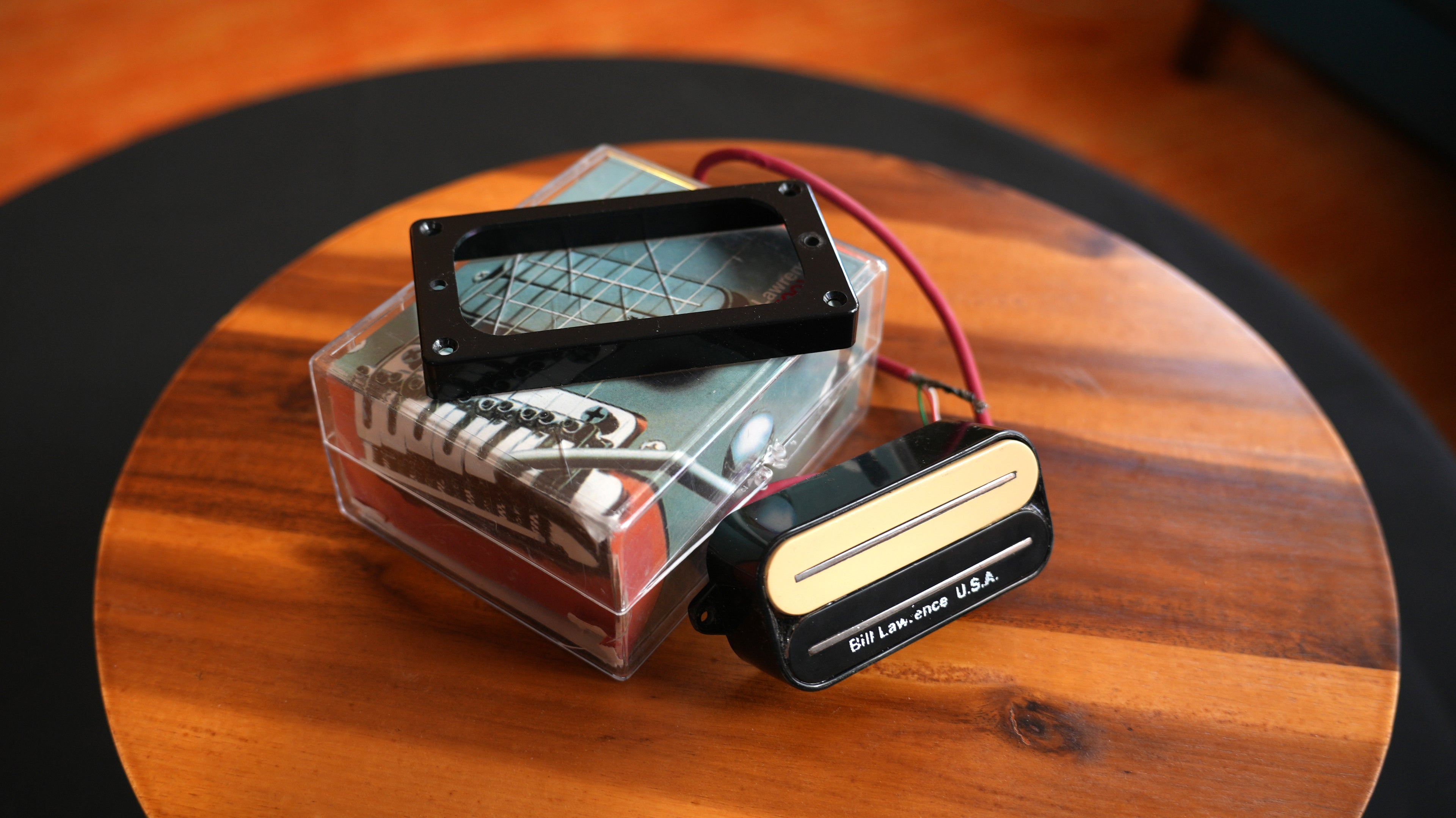 Bill Lawrence USA L-500XL Humbucker Pickup – Zebra w/ Original Box & Mounting Ring
