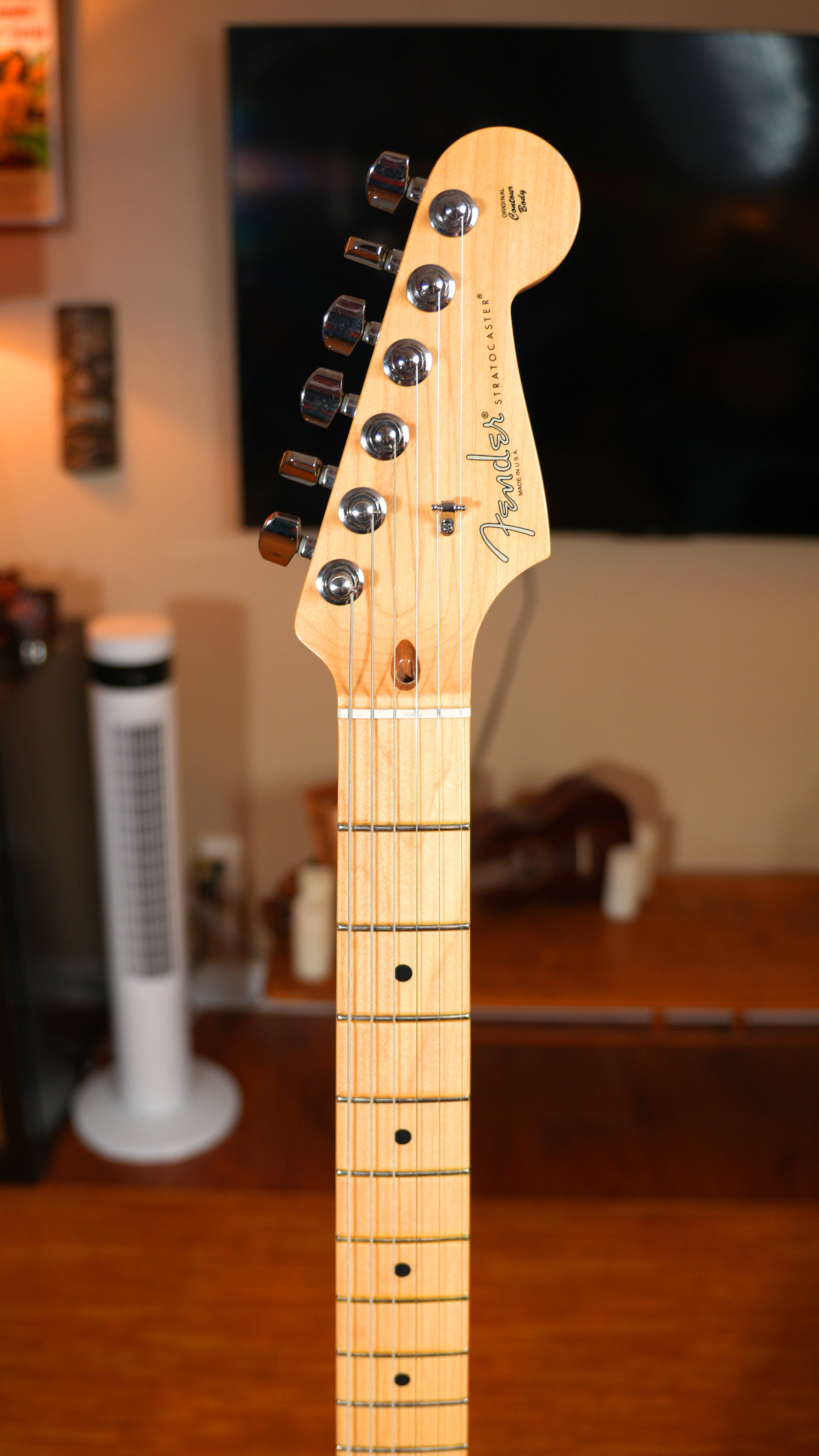 2012 Fender American Standard Stratocaster – Charcoal Frost Metallic (7.3 lbs) w/ CS Pickups & TSA OHSC