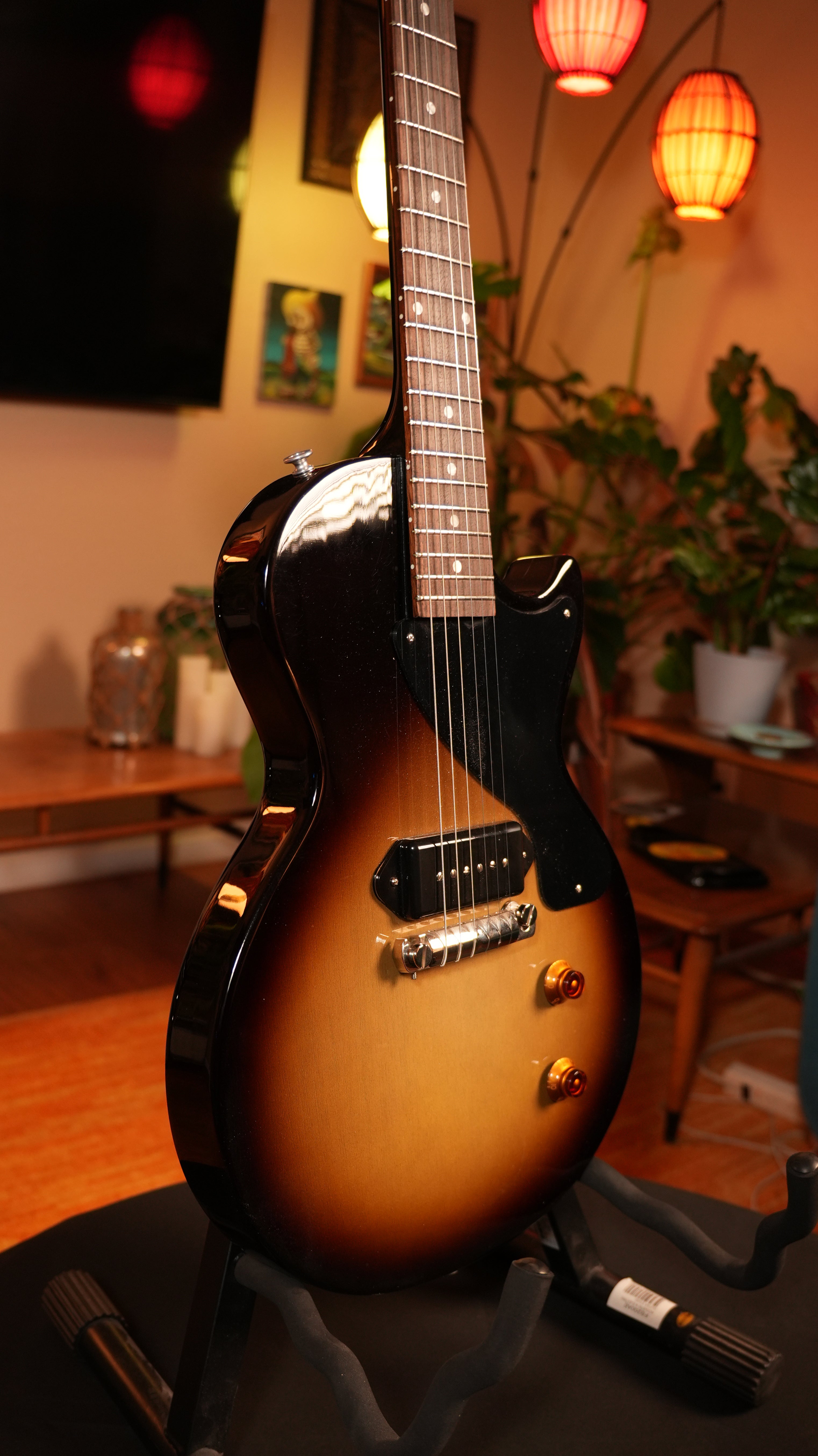 2024 Gibson Les Paul Junior – Vintage Tobacco Sunburst (7.0 lbs) w/ Upgraded Tuners & Music City Bridge Tailpiece