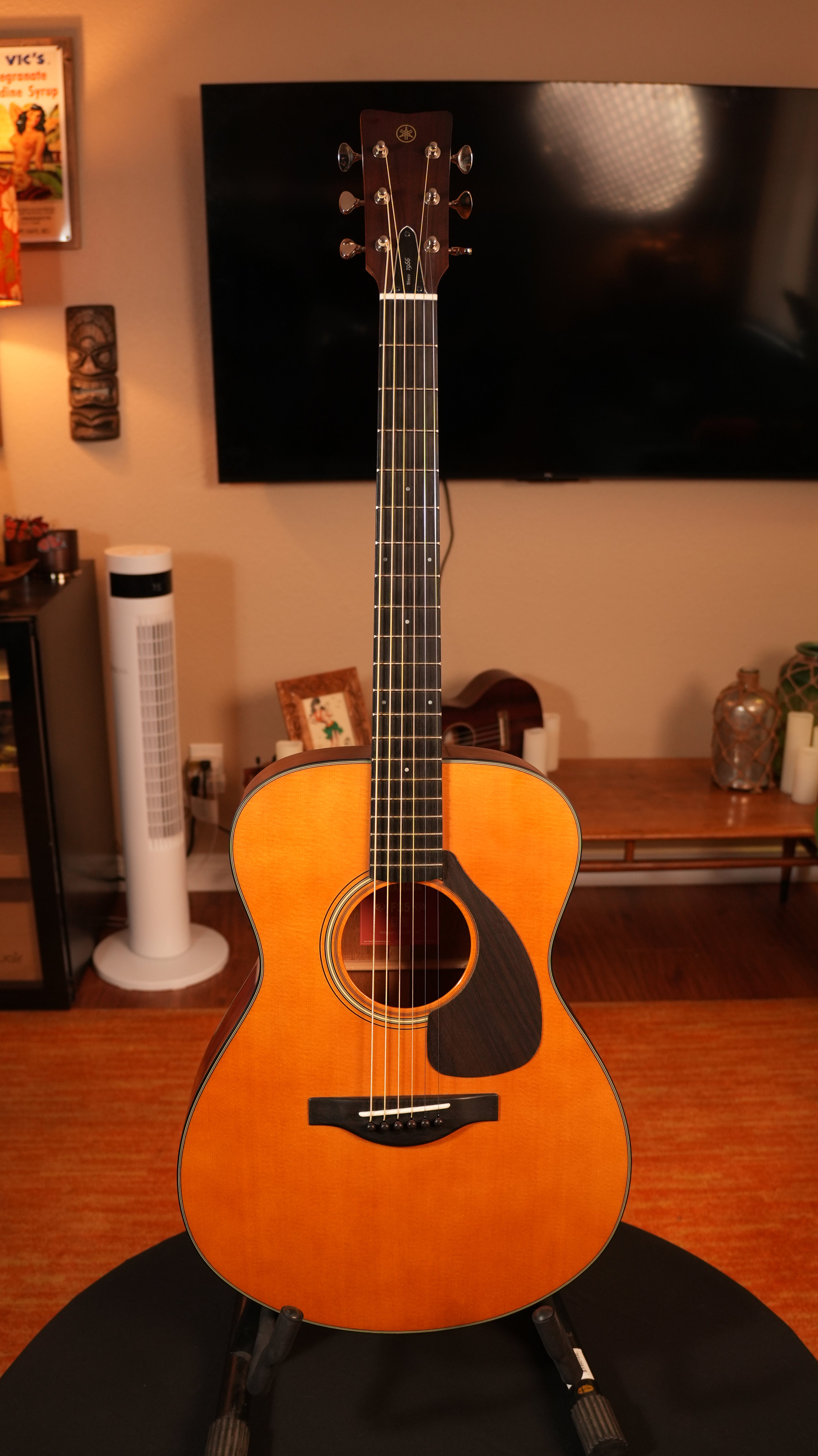 SOLD - 2021 Yamaha FS5 Red Label Japan – Natural Solid Wood Concert Acoustic w/ OHSC