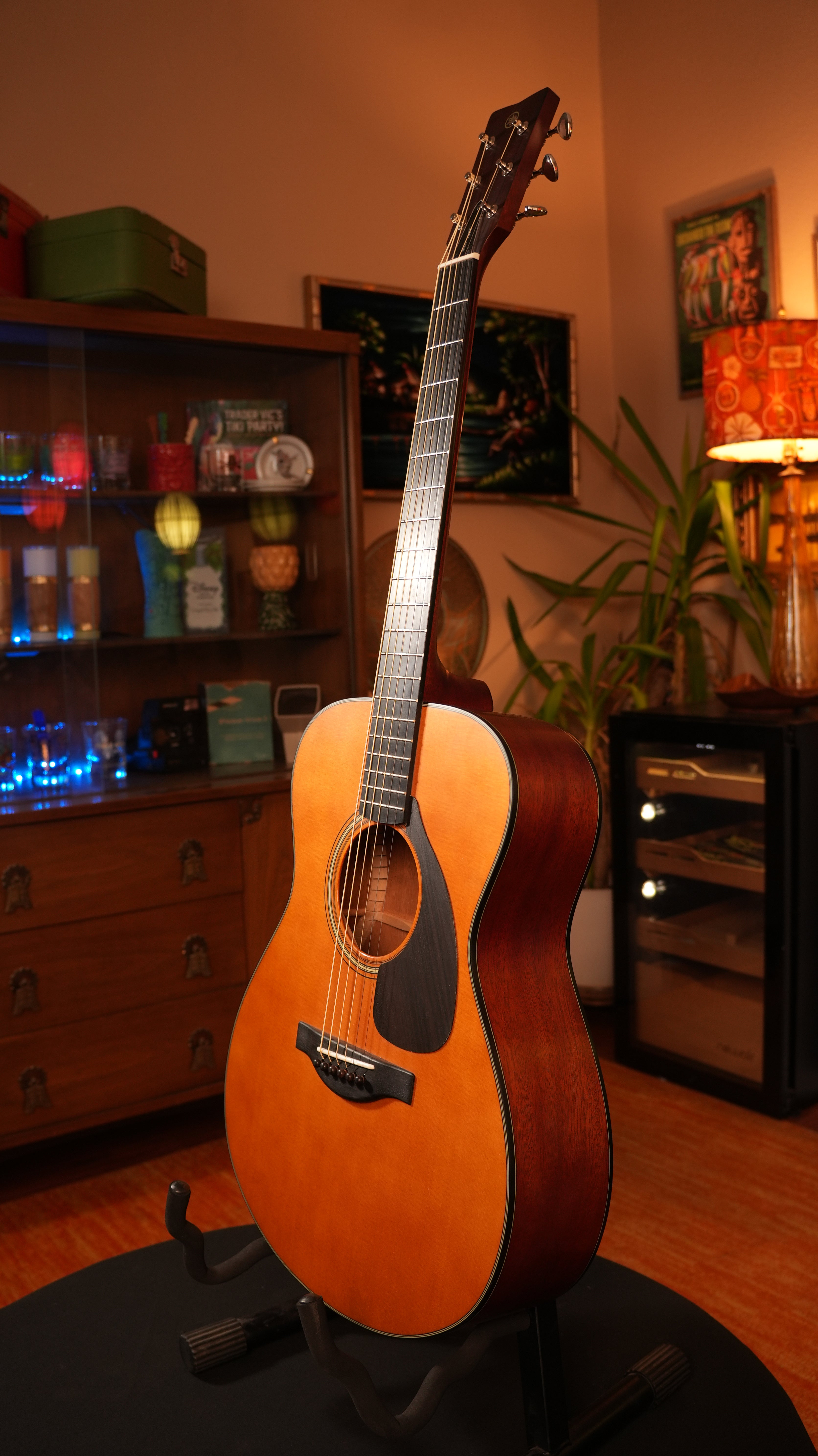 SOLD - 2021 Yamaha FS5 Red Label Japan – Natural Solid Wood Concert Acoustic w/ OHSC