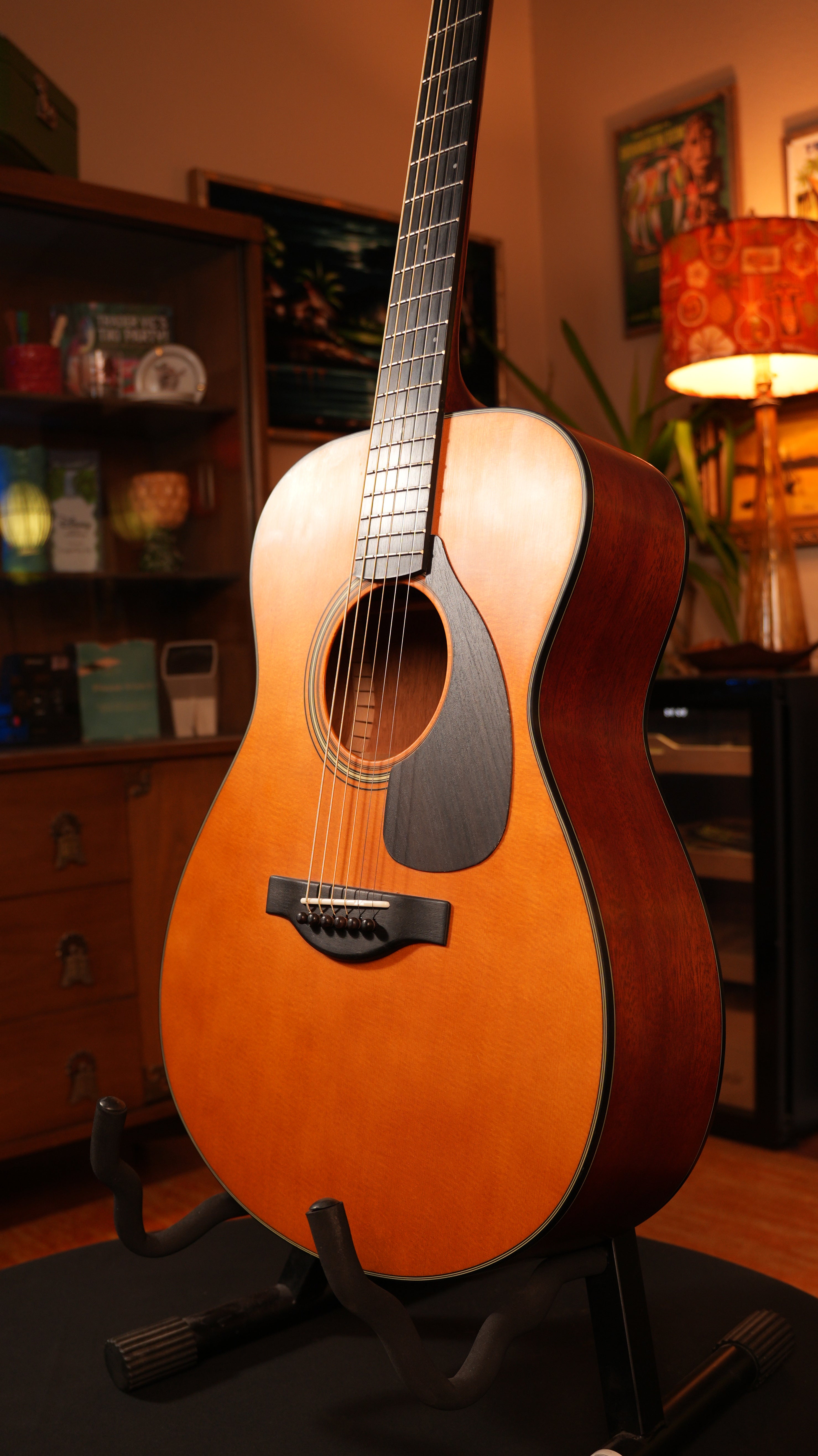 SOLD - 2021 Yamaha FS5 Red Label Japan – Natural Solid Wood Concert Acoustic w/ OHSC