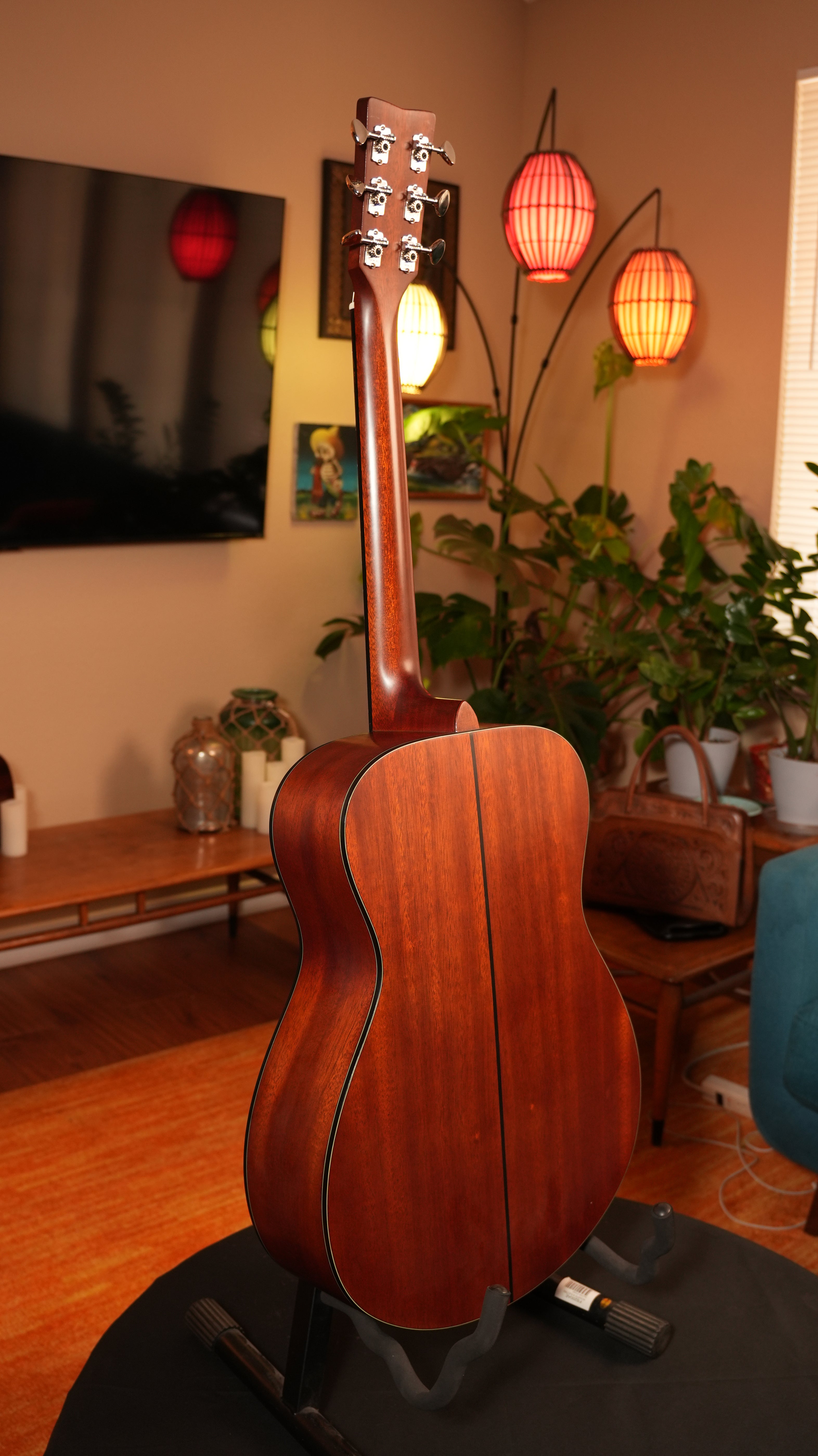 SOLD - 2021 Yamaha FS5 Red Label Japan – Natural Solid Wood Concert Acoustic w/ OHSC