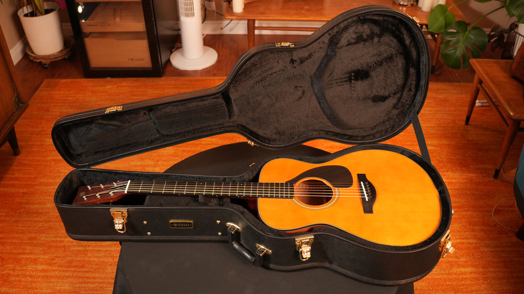 SOLD - 2021 Yamaha FS5 Red Label Japan – Natural Solid Wood Concert Acoustic w/ OHSC