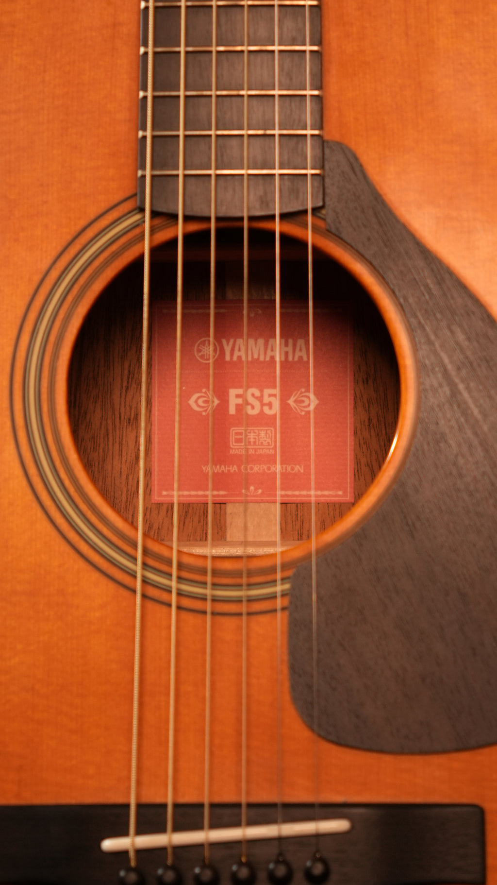 SOLD - 2021 Yamaha FS5 Red Label Japan – Natural Solid Wood Concert Acoustic w/ OHSC