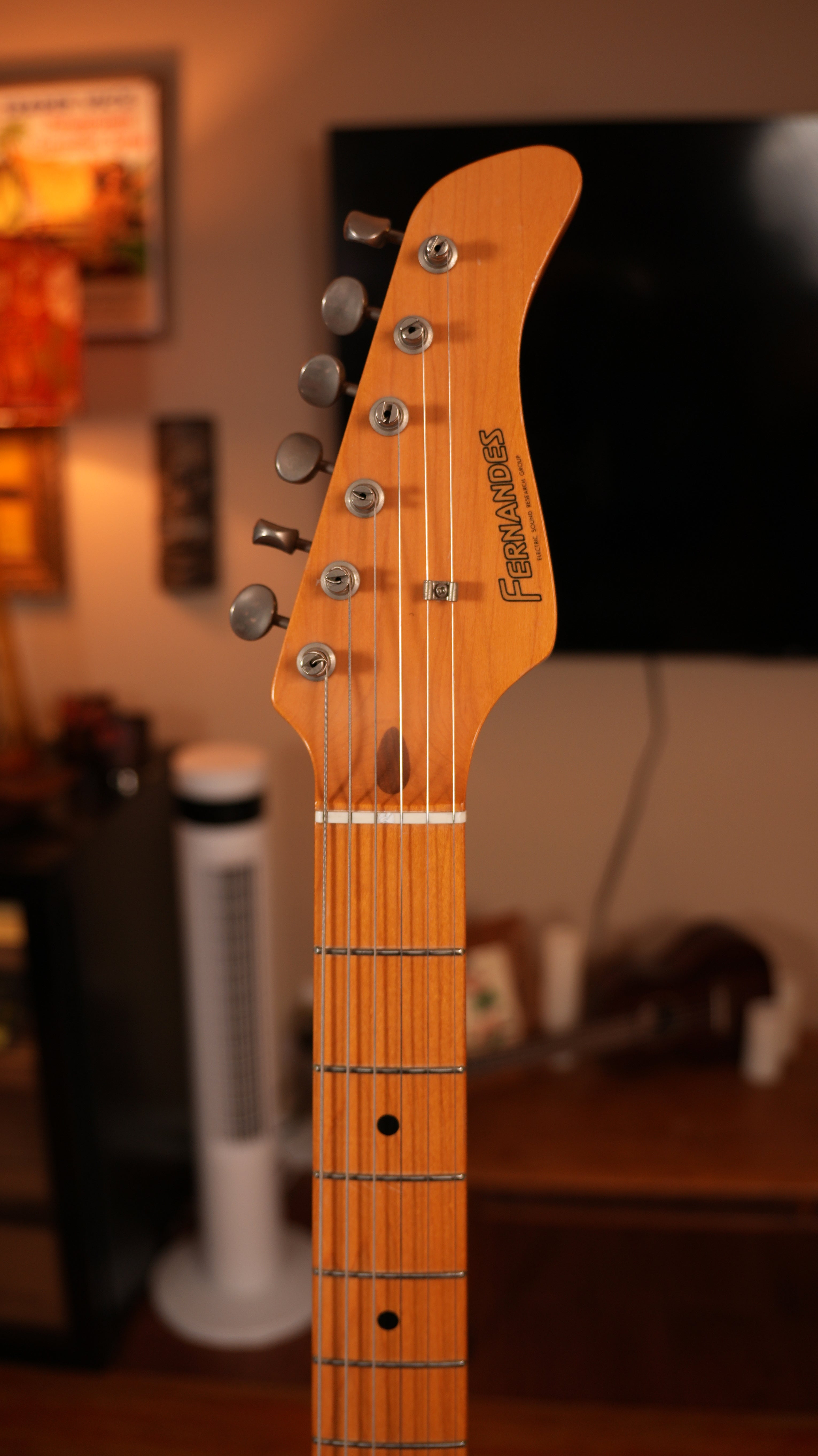 SOLD - Fernandes LE-2 Stratocaster MIJ Mid-1990s – Teal Green Metallic w/ Hardshell Case