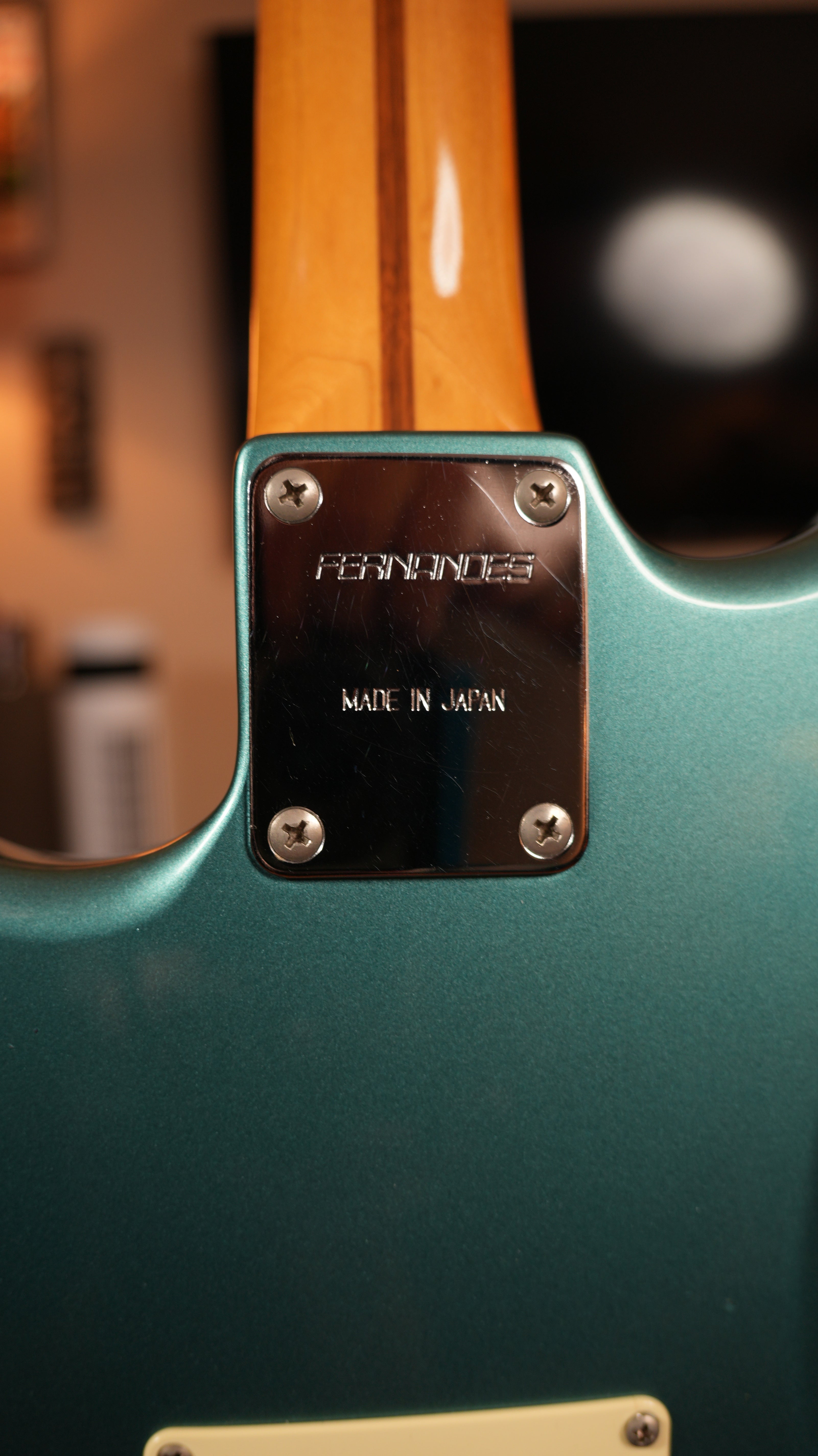SOLD - Fernandes LE-2 Stratocaster MIJ Mid-1990s – Teal Green Metallic w/ Hardshell Case