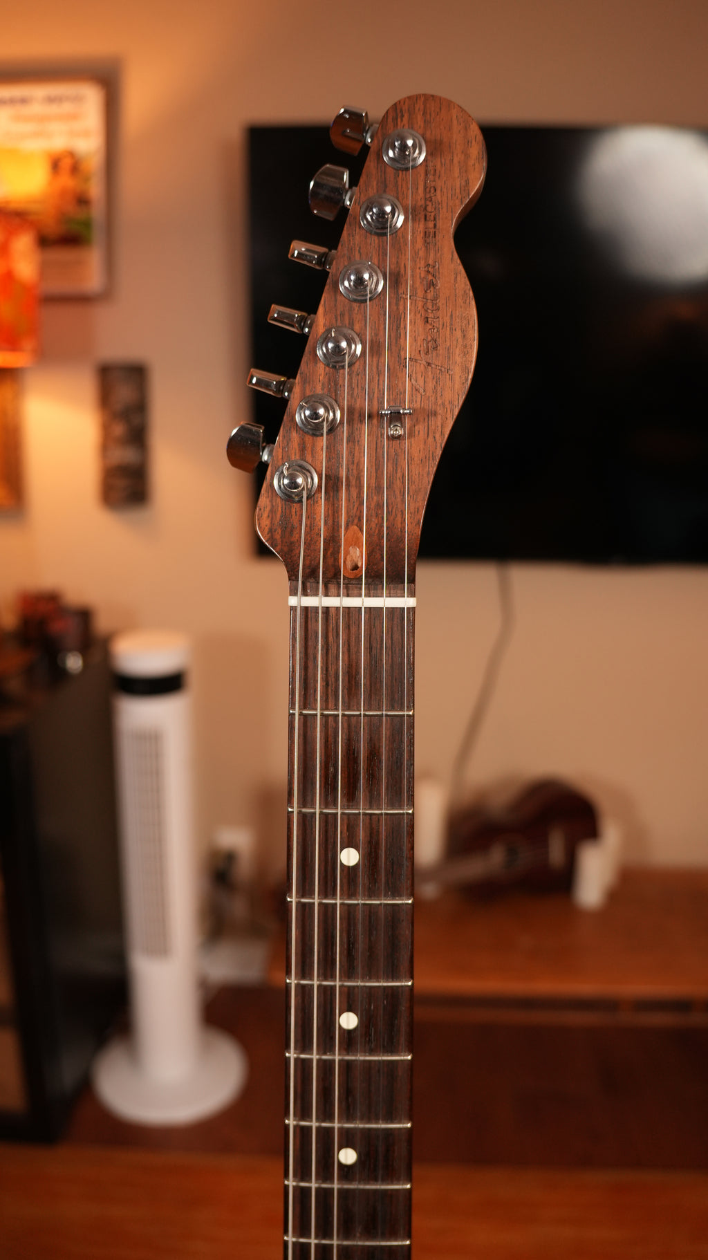 2017 Fender Limited Edition American Professional Telecaster Deluxe – Champagne w/ Solid Rosewood Neck, OHSC & COA