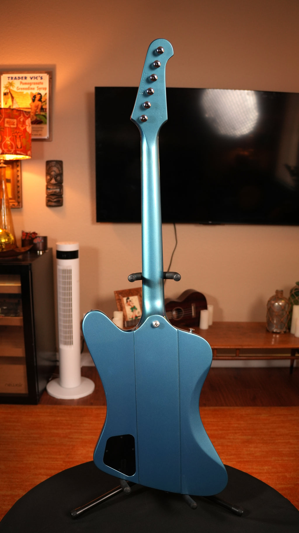 2017 Gibson Firebird V - Pelham Blue w/ Added Maestro Vibrola & Upgrades
