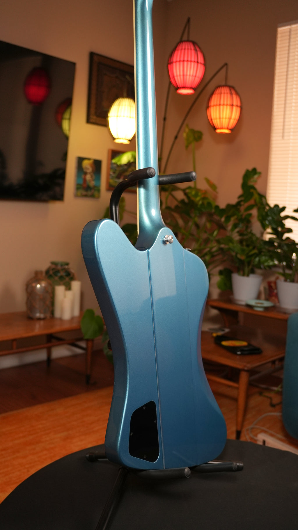 2017 Gibson Firebird V - Pelham Blue w/ Added Maestro Vibrola & Upgrades