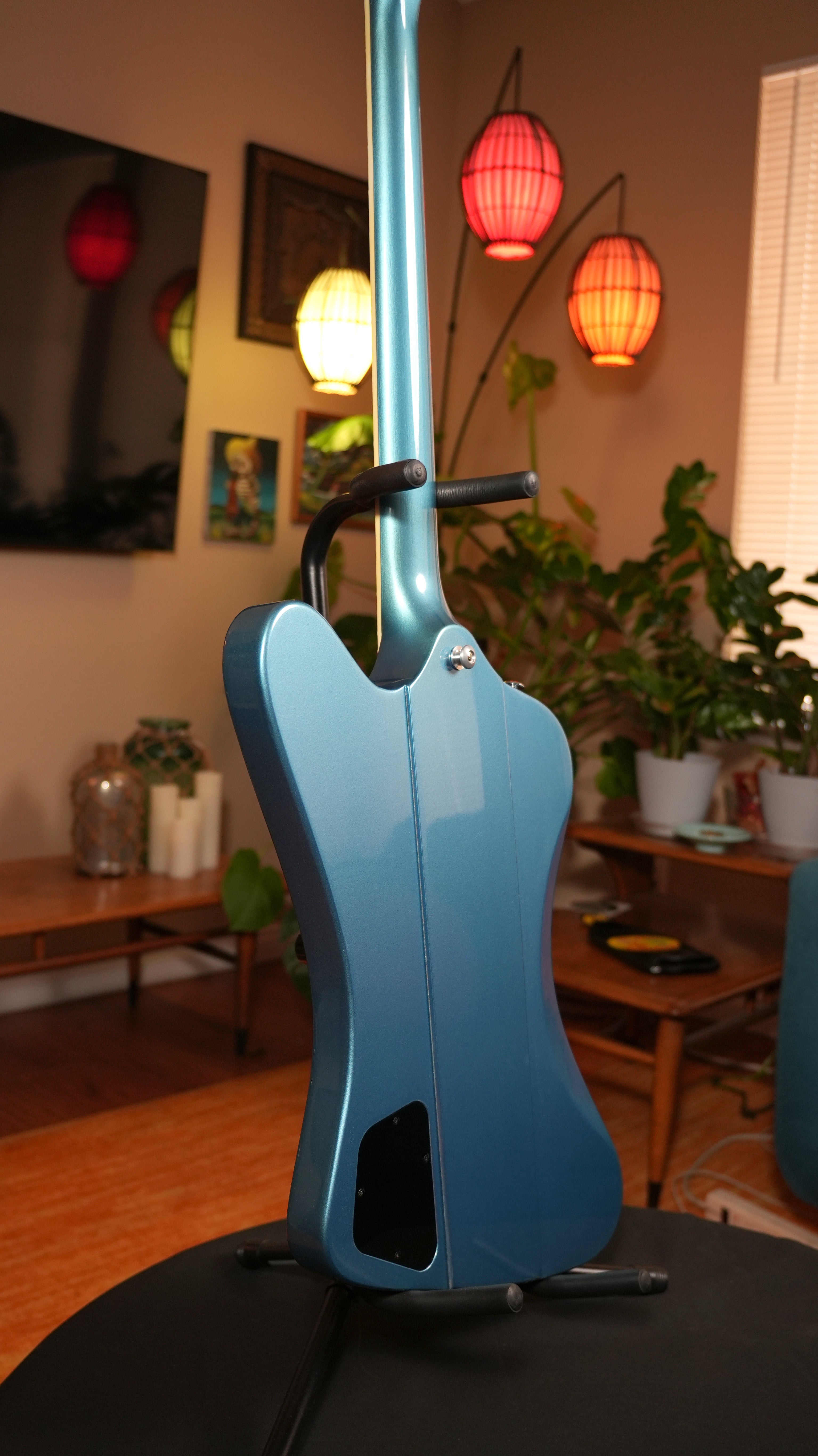 2017 Gibson Firebird V - Pelham Blue w/ Added Maestro Vibrola & Upgrades