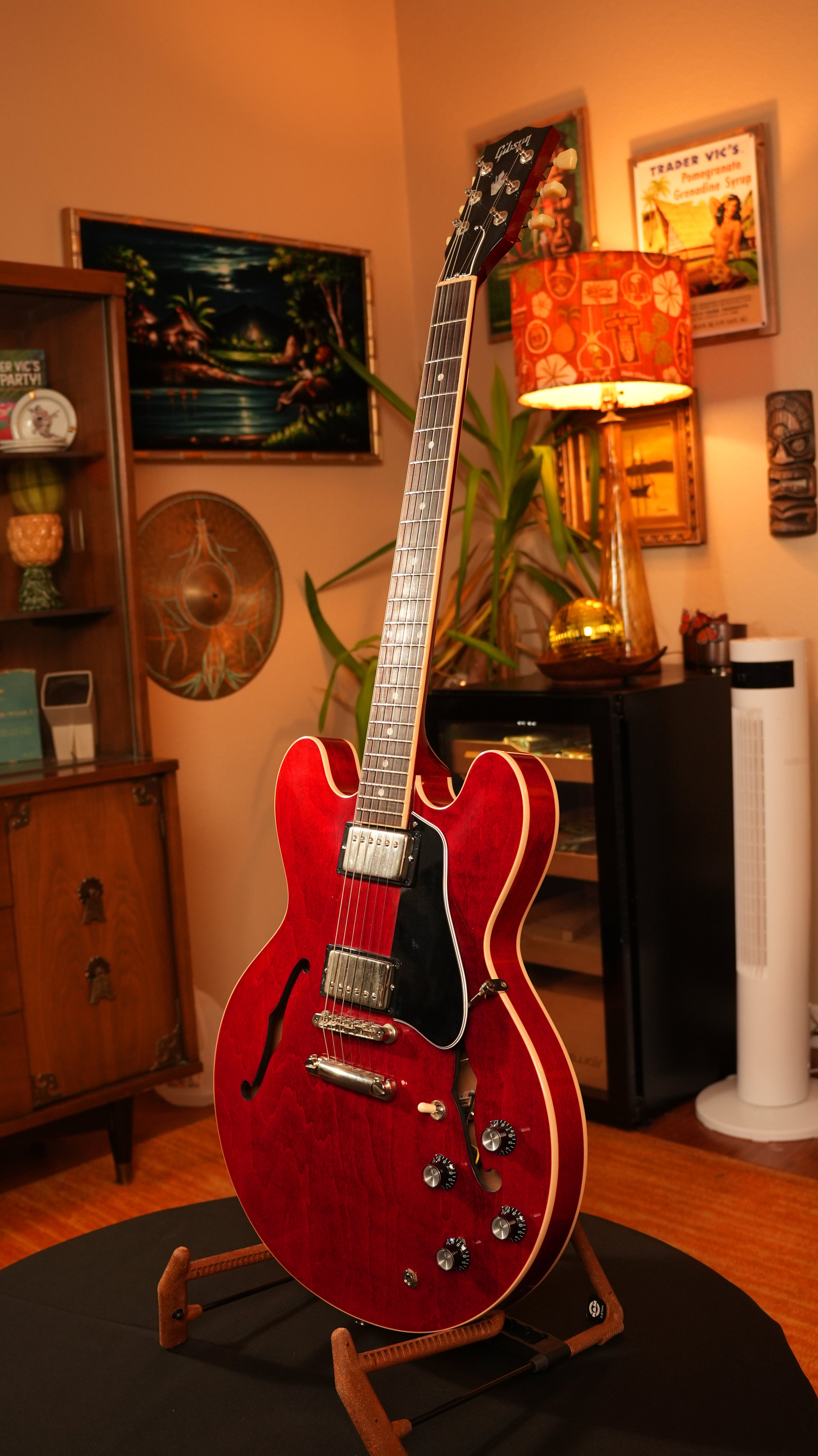 2021 Gibson ES-335 – Sixties Cherry, Full Case Candy & OHSC
