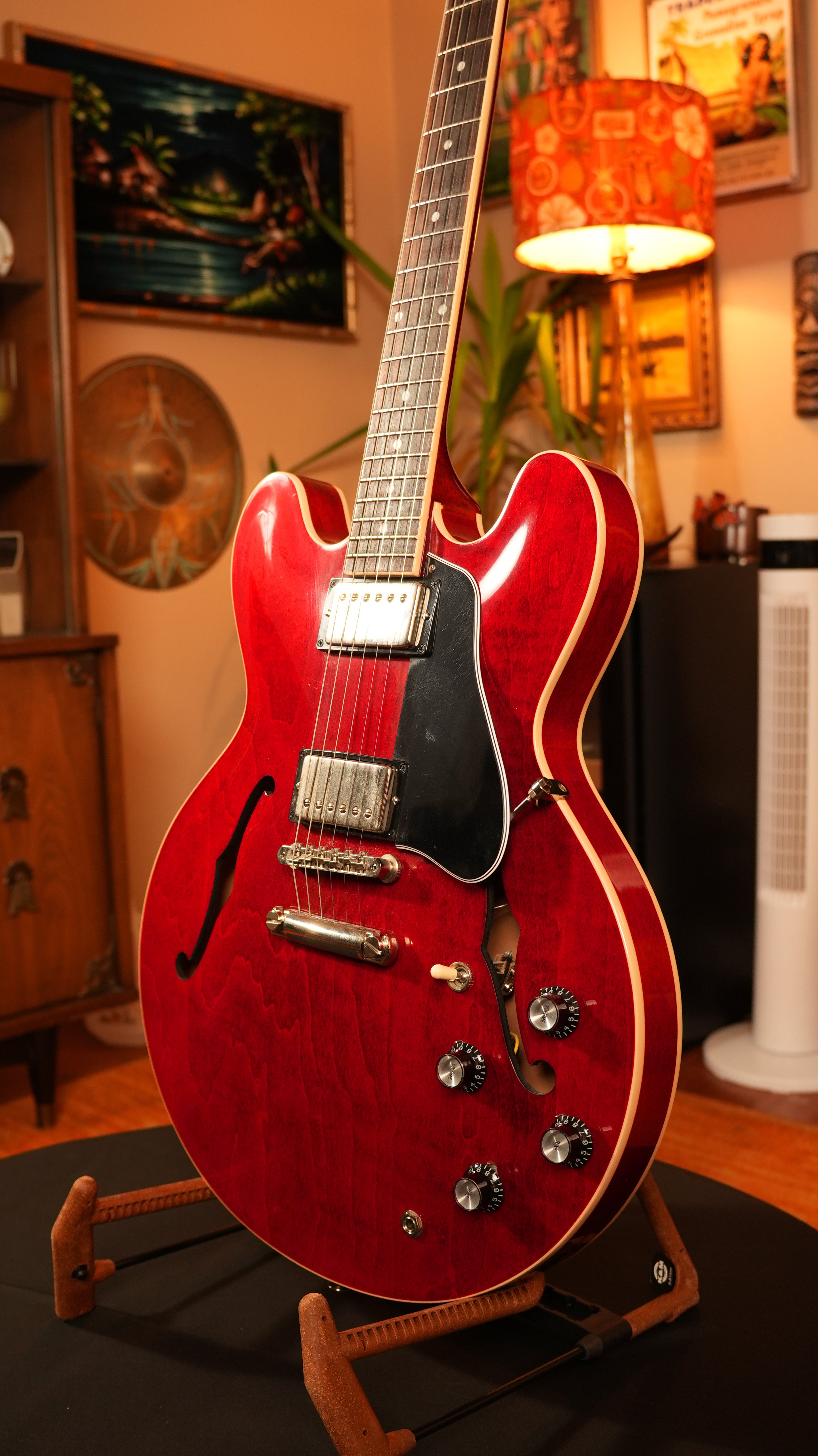 2021 Gibson ES-335 – Sixties Cherry, Full Case Candy & OHSC