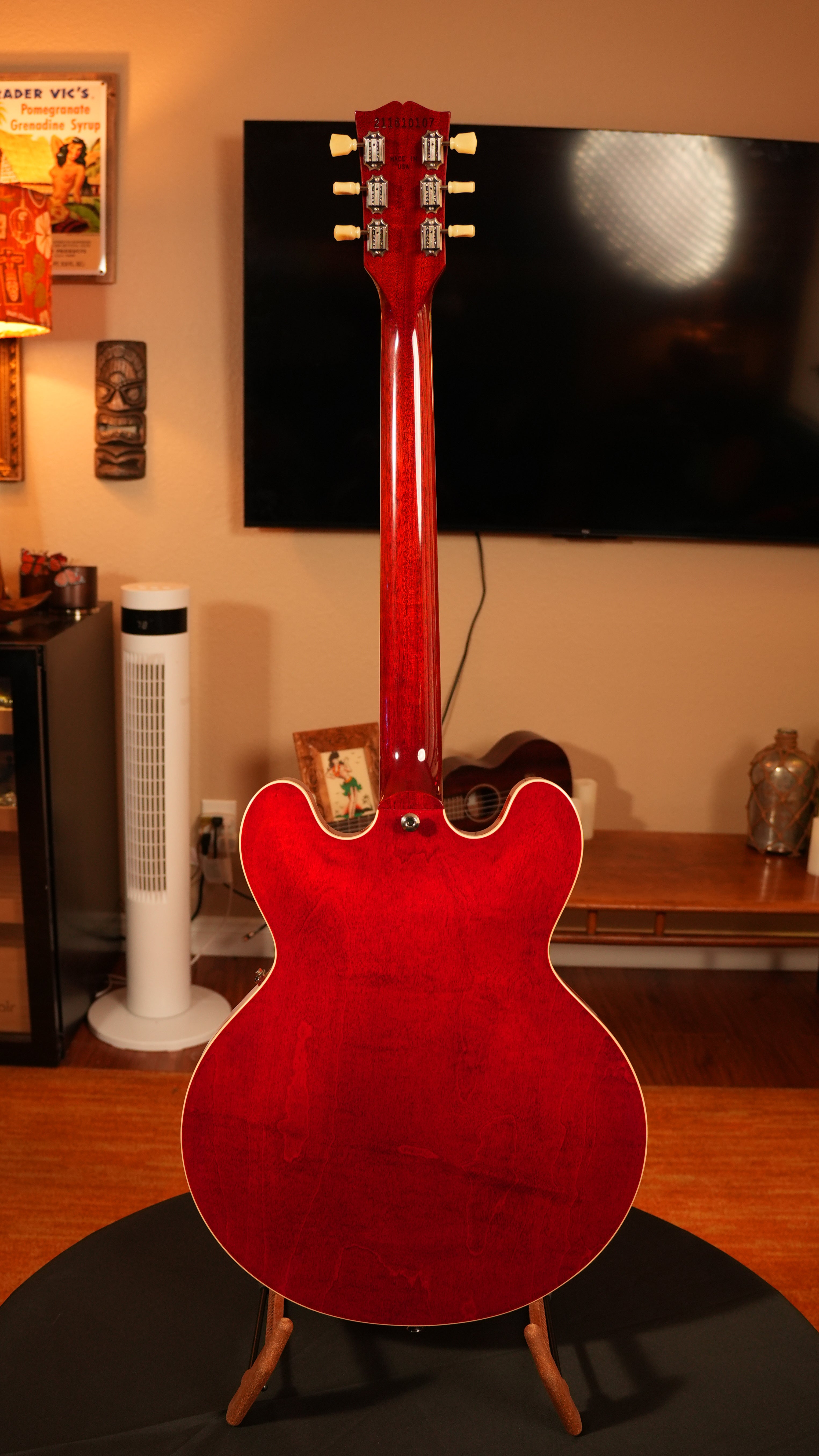 2021 Gibson ES-335 – Sixties Cherry, Full Case Candy & OHSC