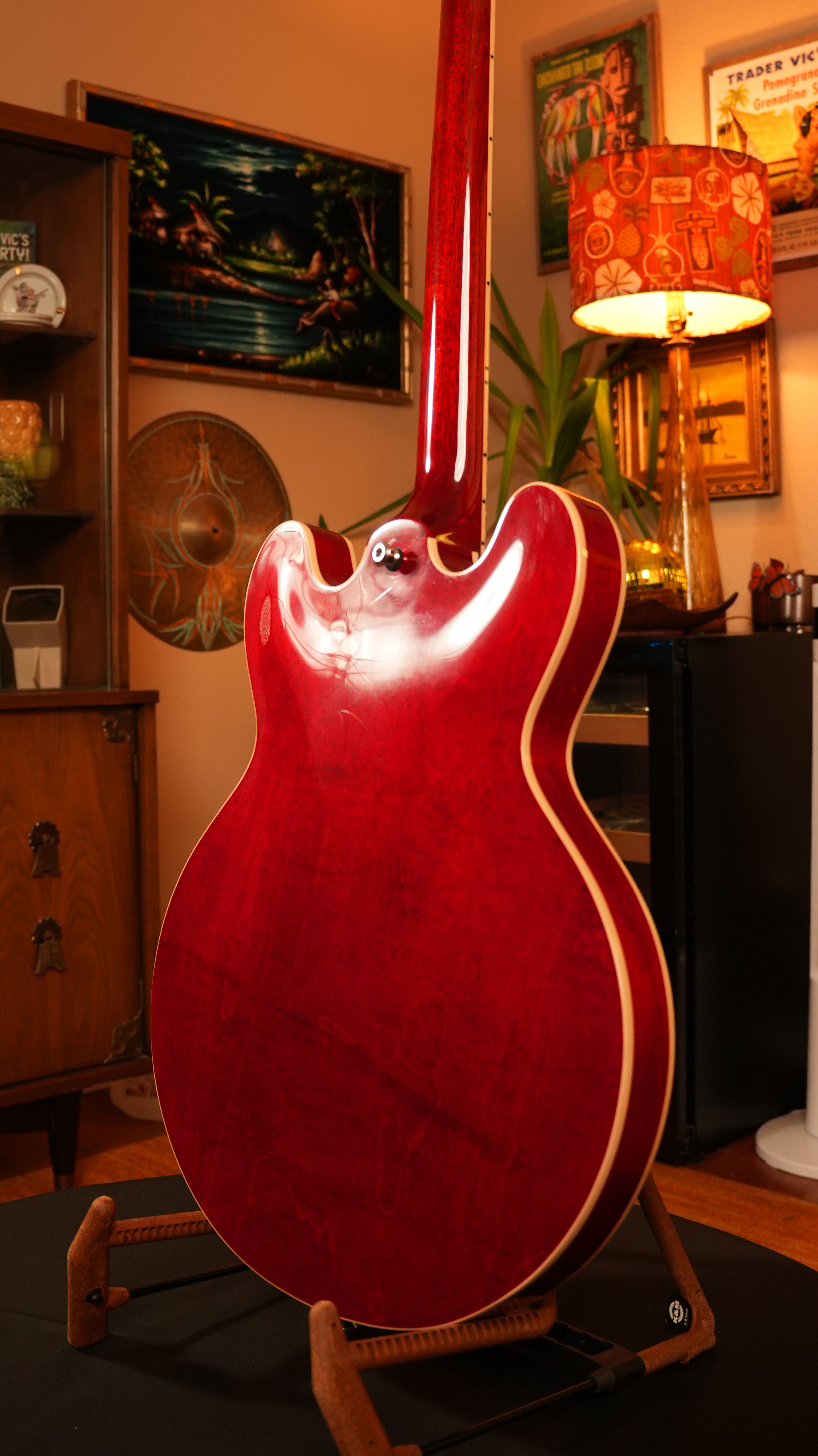 2021 Gibson ES-335 – Sixties Cherry, Full Case Candy & OHSC