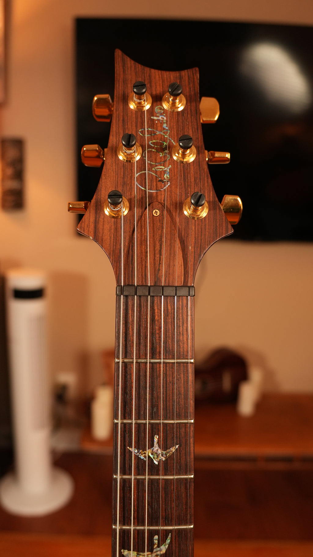 PRS Custom 22 Artist Package 2003 – Amber w/ Artist Top, Gold Hardware, Paua Birds & OHSC