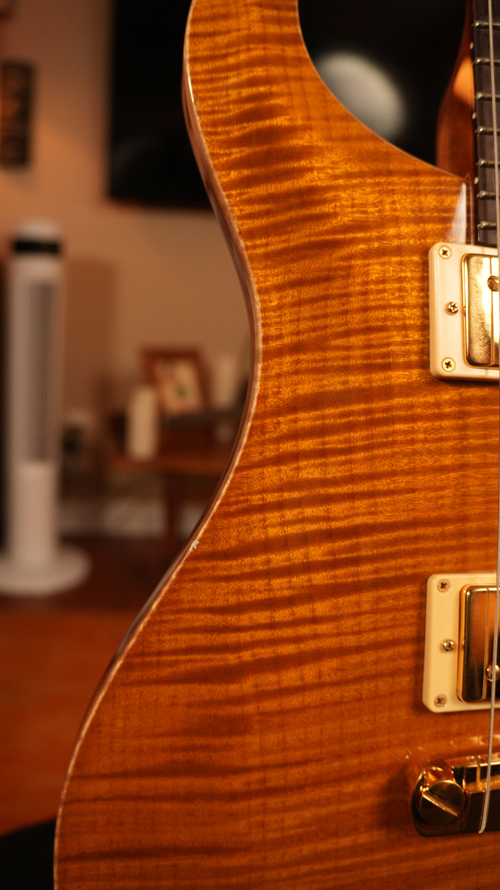 PRS Custom 22 Artist Package 2003 – Amber w/ Artist Top, Gold Hardware, Paua Birds & OHSC