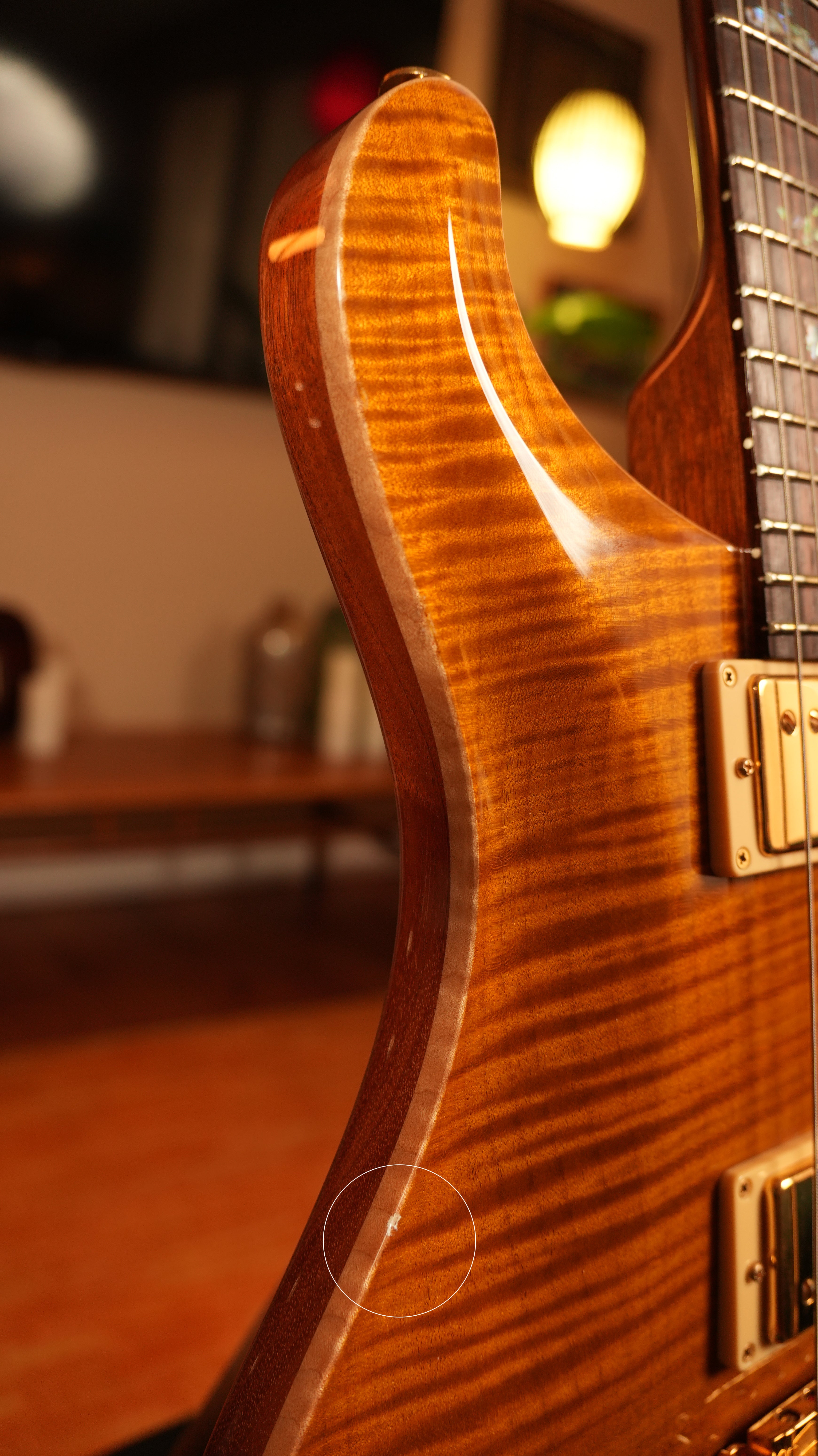 PRS Custom 22 Artist Package 2003 – Amber w/ Artist Top, Gold Hardware, Paua Birds & OHSC
