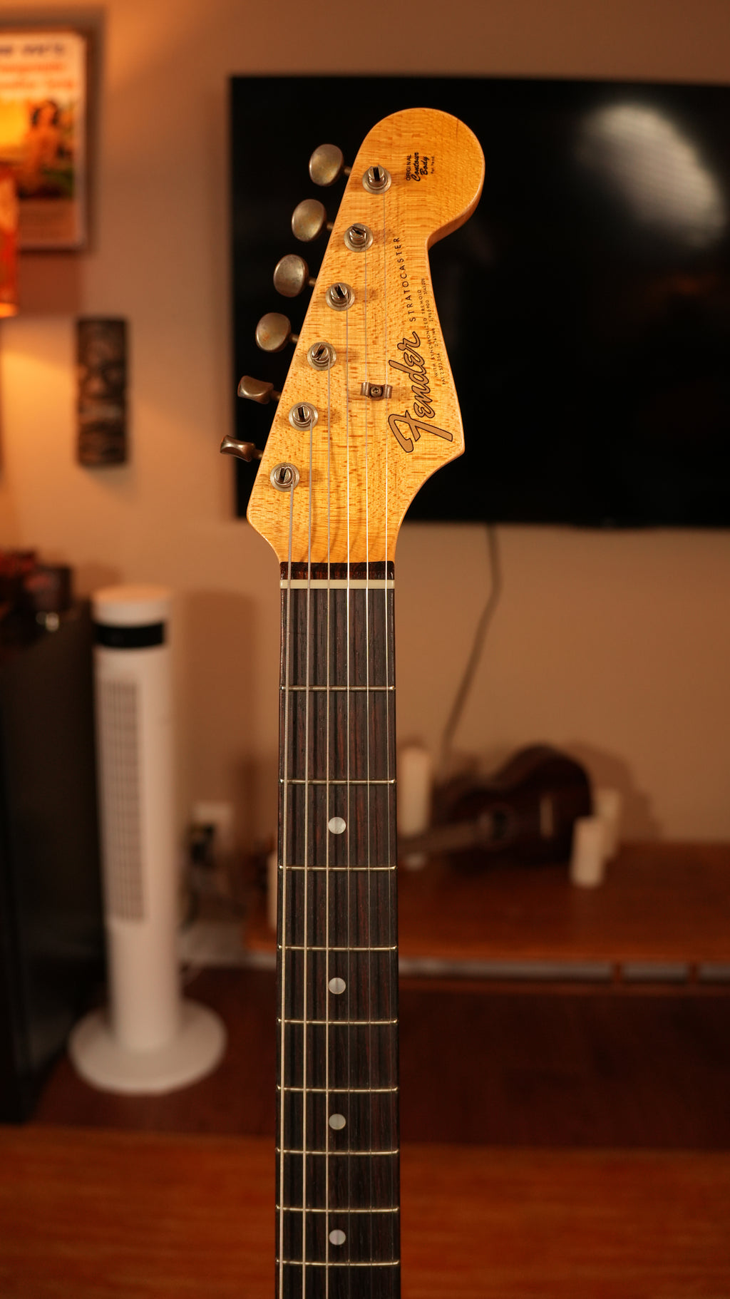 Fender Custom Shop '64 Stratocaster Journeyman Relic 2020 – Sonic Blue w/ AA Flame Maple Neck, COA & OHSC